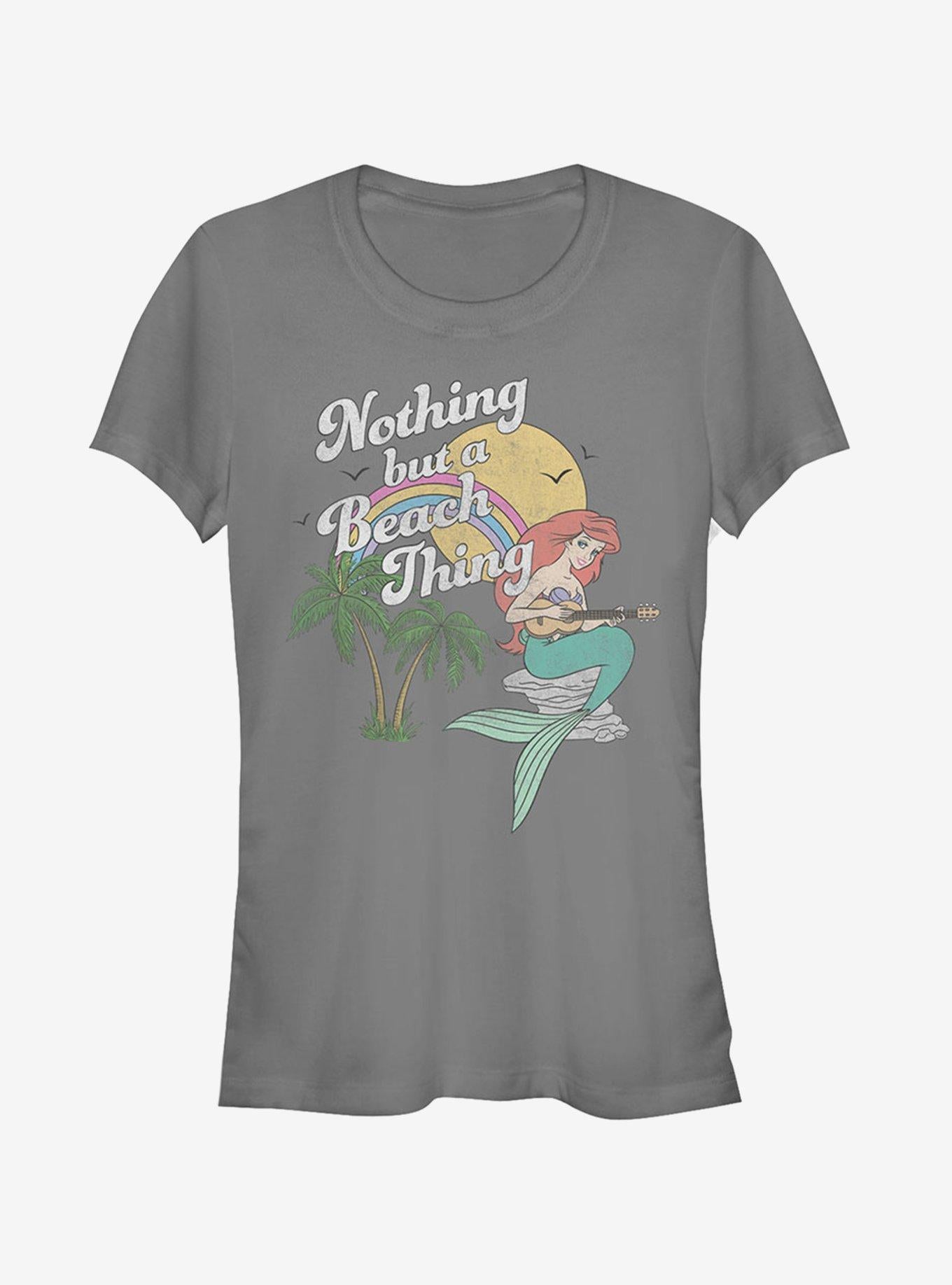 Disney The Little Mermaid Ariel Beach Thing Girls T-Shirt | Trending Graphic Tee For Fans