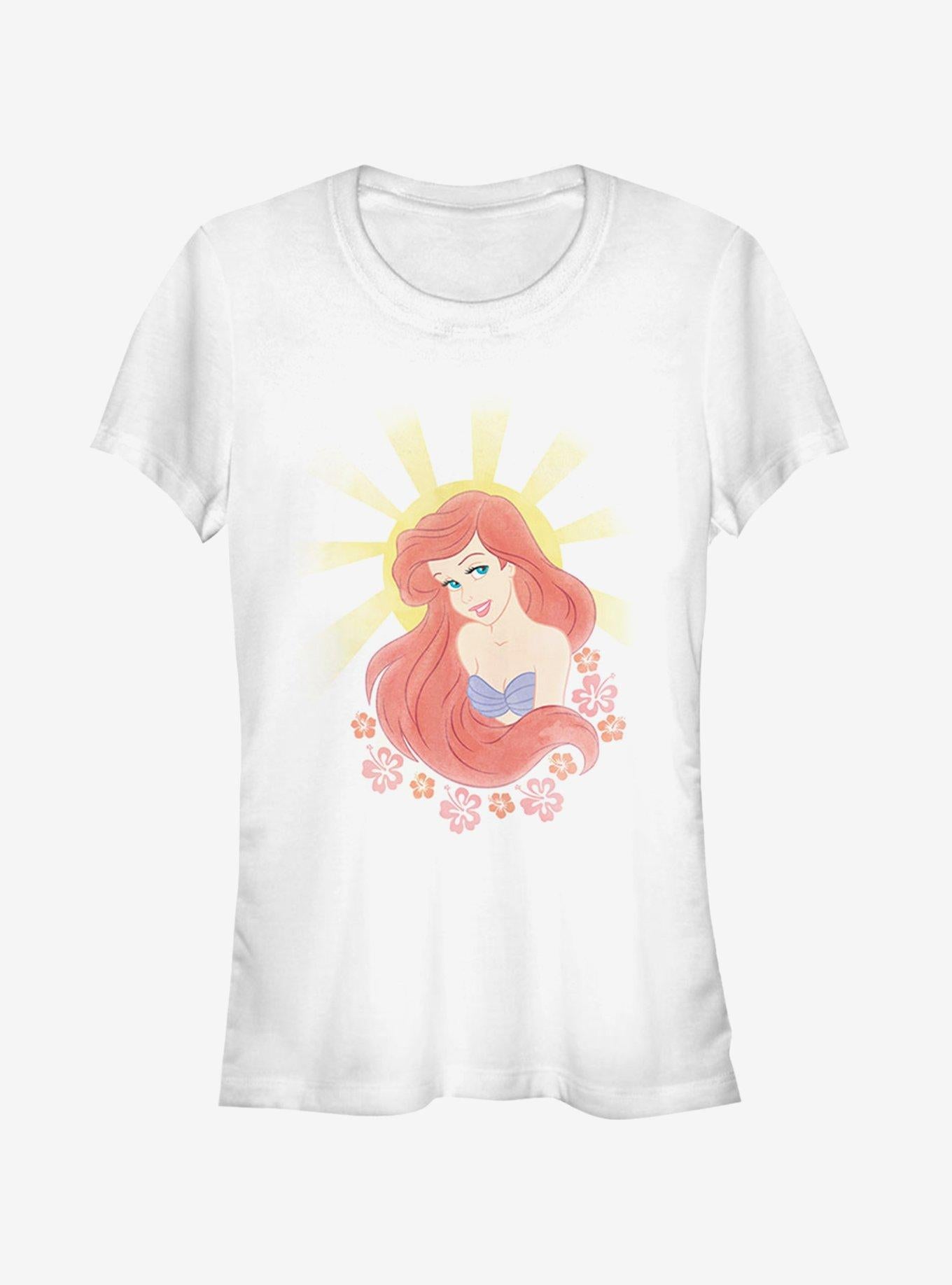 Disney The Little Mermaid Ariel Sun Girls T-Shirt | Trending Graphic Tee For Fans