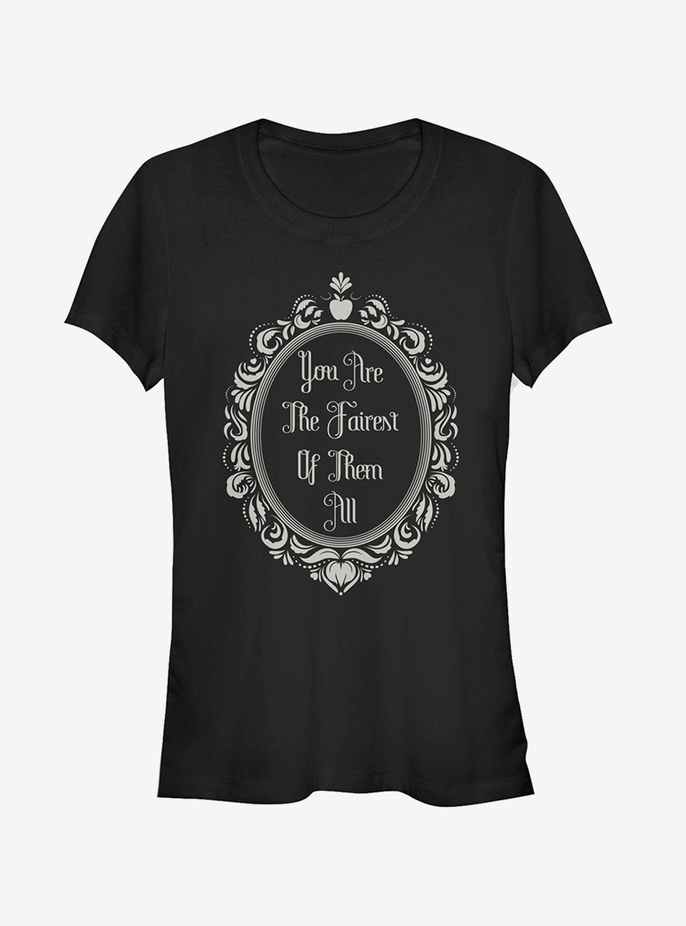 Disney Fairest Mirror Girls T-Shirt | Trending Graphic Tee For Fans