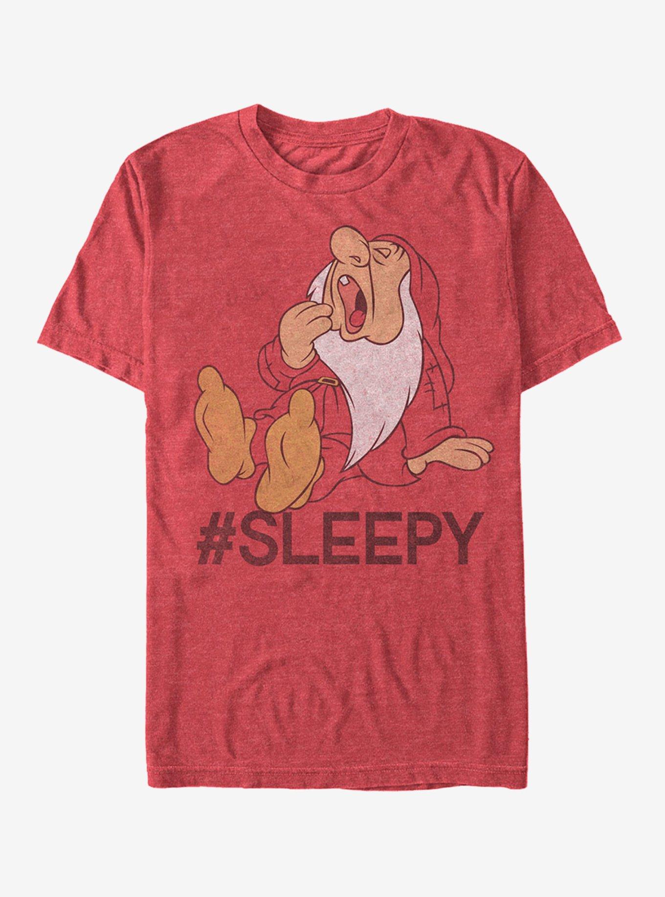 Disney Sleepy T-Shirt | Trending Graphic Tee For Fans