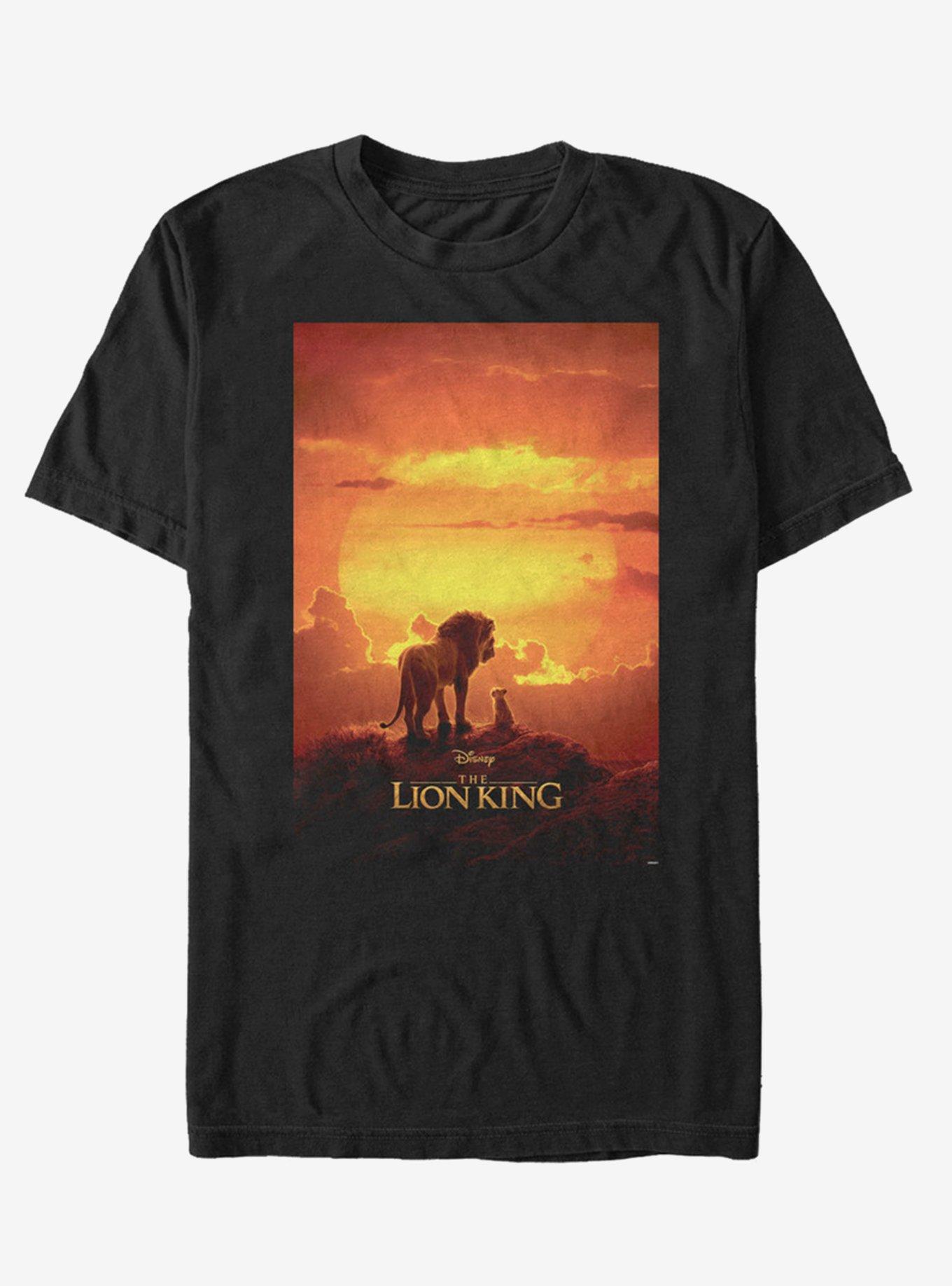 Disney The Lion King 2019 Pride Rock Poster T-Shirt | Trending Graphic Tee For Fans