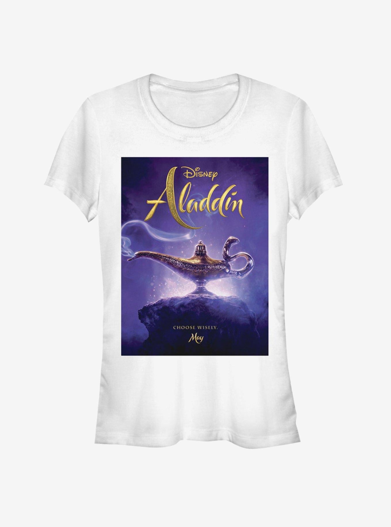 Disney Aladdin 2019 Aladdin Live Action Cover Girls T-Shirt | Trending Graphic Tee For Fans