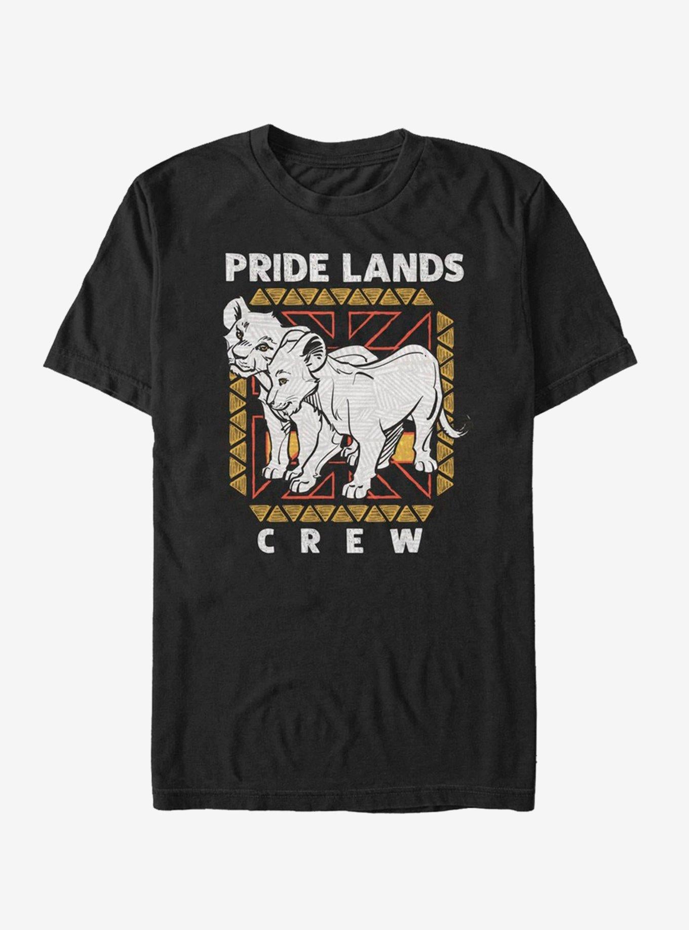 Disney The Lion King 2019 Pride Lands Crew T-Shirt | Trending Graphic Tee For Fans