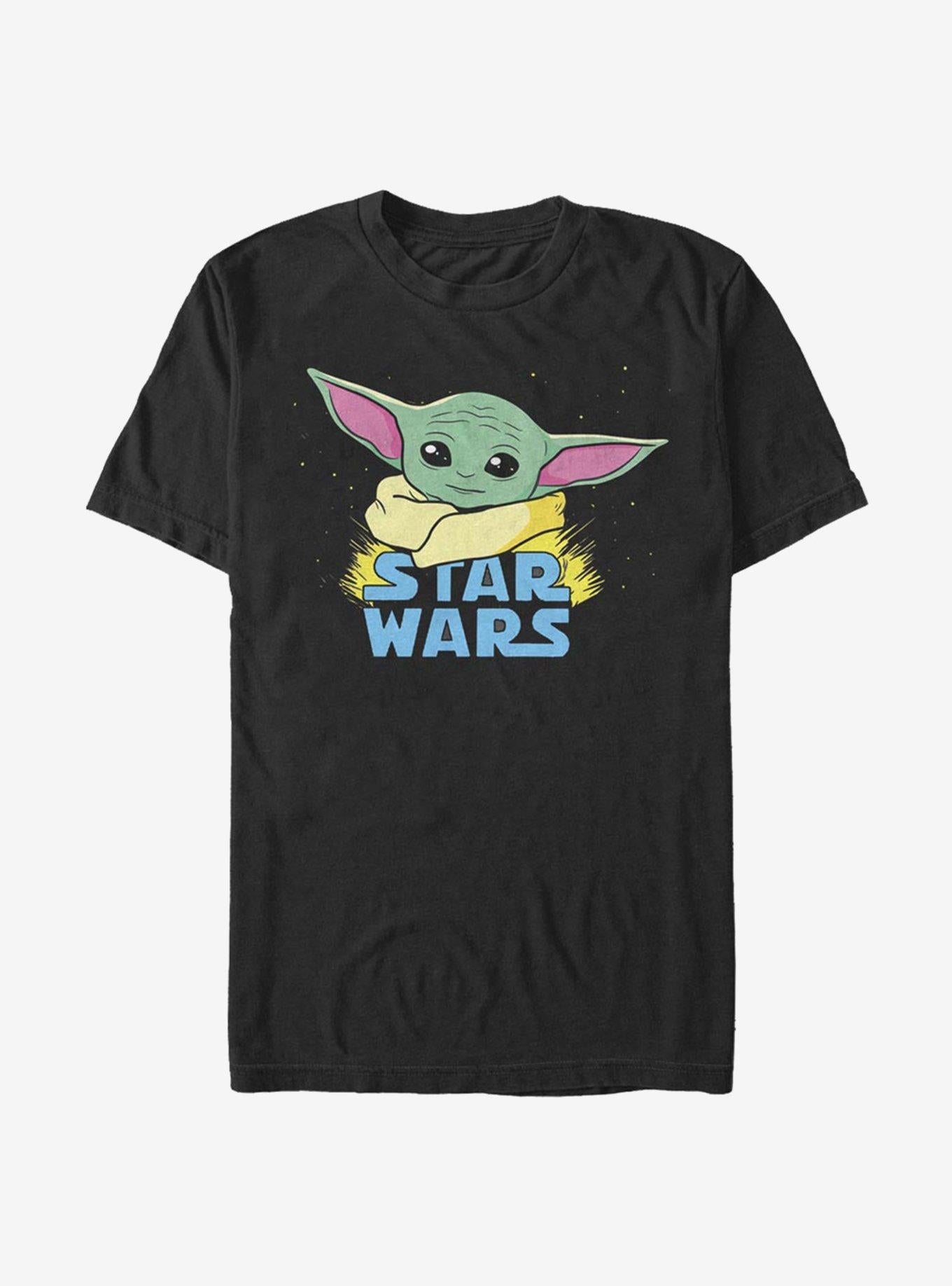 Star Wars The Mandalorian The Child Profile Logo Art T-Shirt | Trending Graphic Tee For Fans