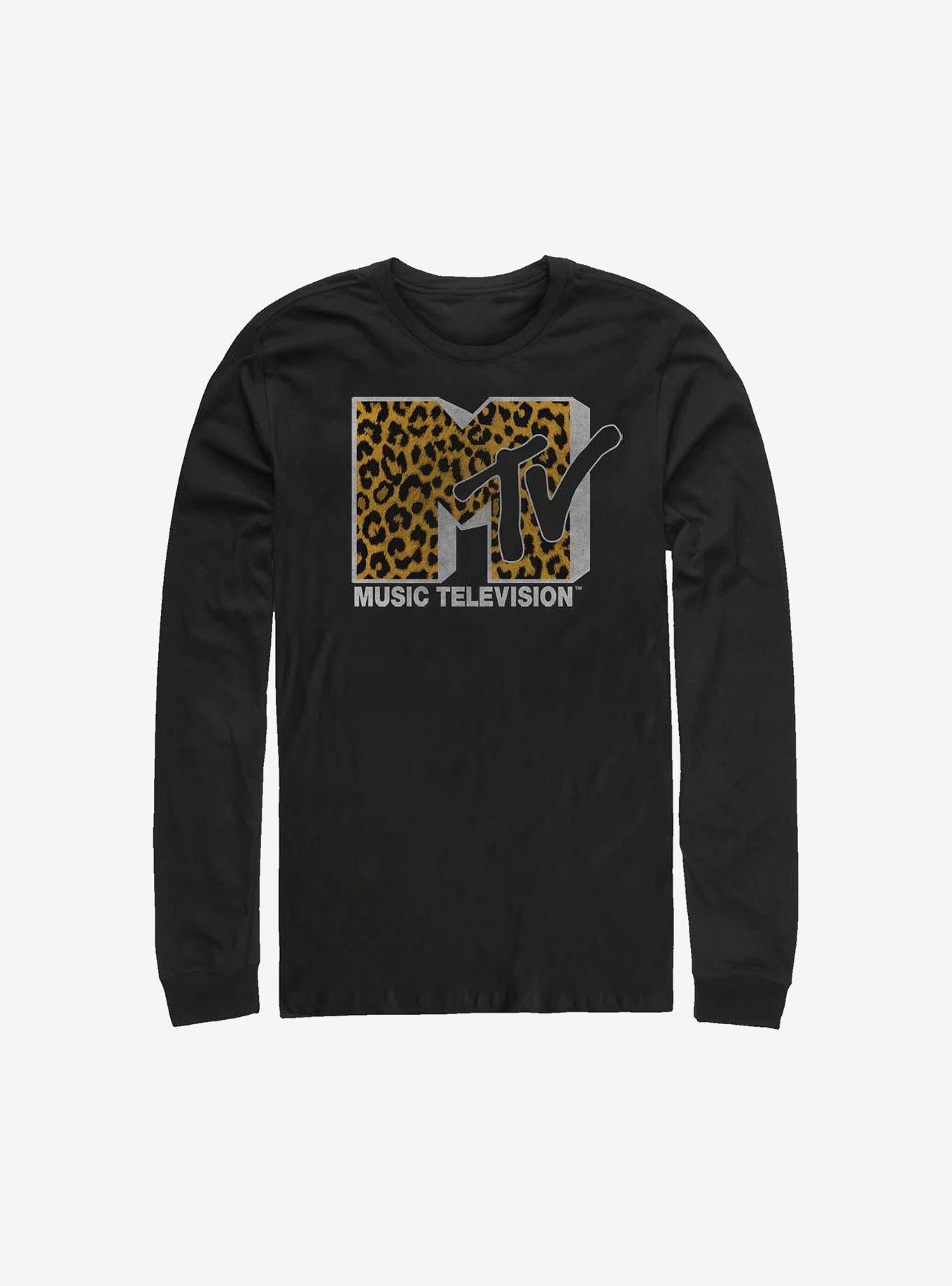 MTV Cheeta Logo Long-Sleeve T-Shirt | Trending Graphic Tee For Fans