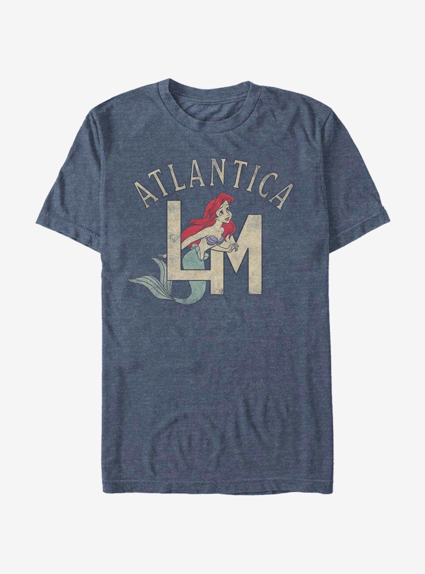 Disney The Little Mermaid Ariel Monogram T-Shirt | Trending Graphic Tee For Fans