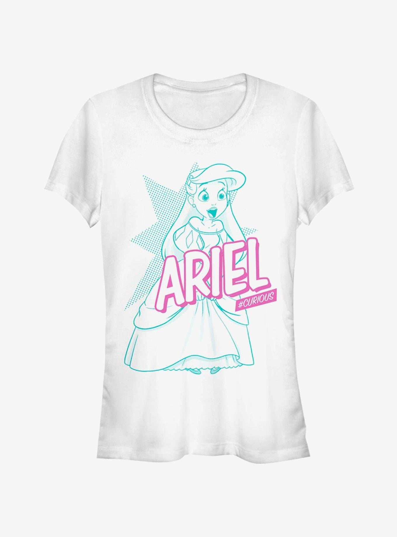 Disney The Little Mermaid Ariel Pop Girls T-Shirt | Trending Graphic Tee For Fans
