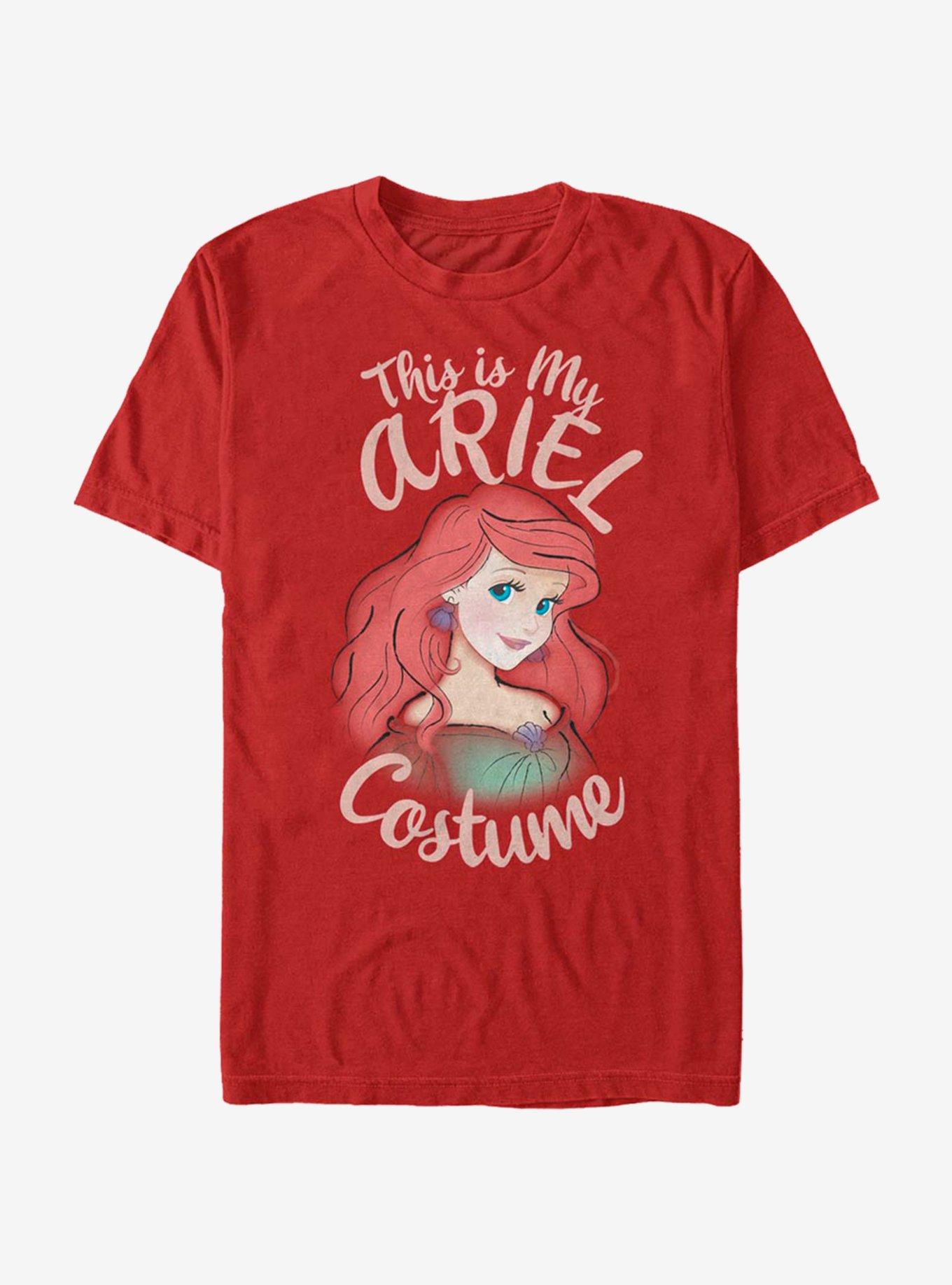 Disney The Little Mermaid Ariel Costume T-Shirt | Trending Graphic Tee For Fans