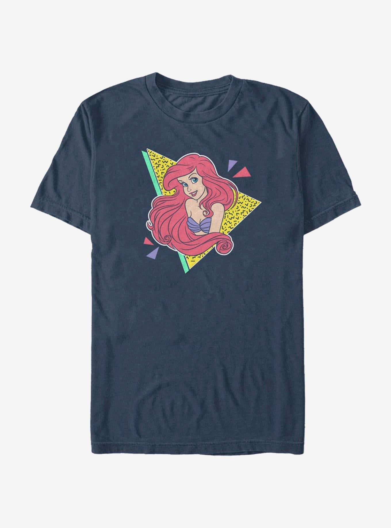 Disney Little Mermaid 80's Mermaid T-Shirt | Trending Graphic Tee For Fans