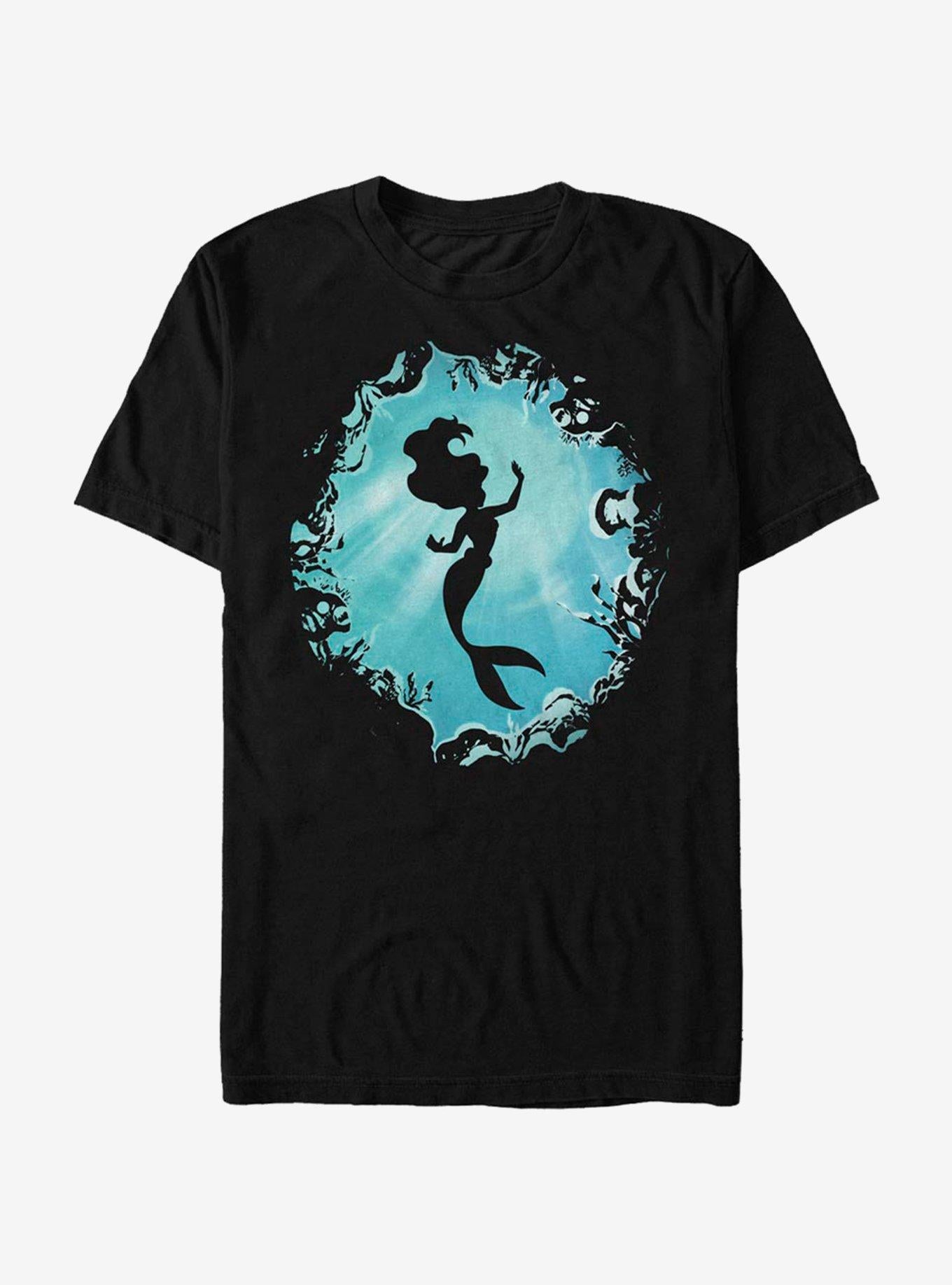 Disney Little Mermaid Ariels Grotto T-Shirt | Trending Graphic Tee For Fans
