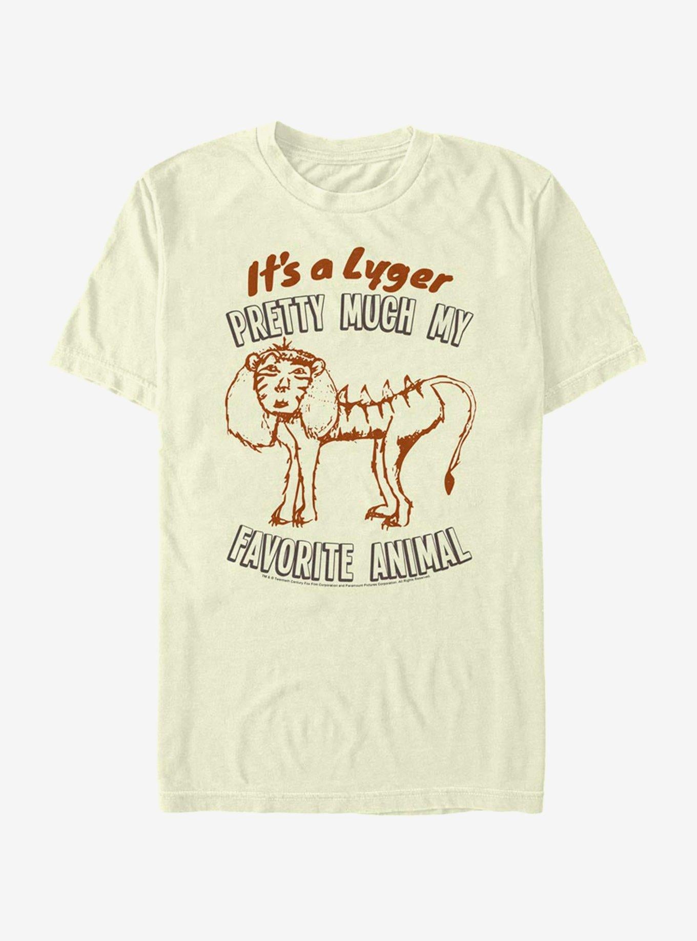 Napoleon Dynamite Lyger Fav Animal T-Shirt | Trending Graphic Tee For Fans