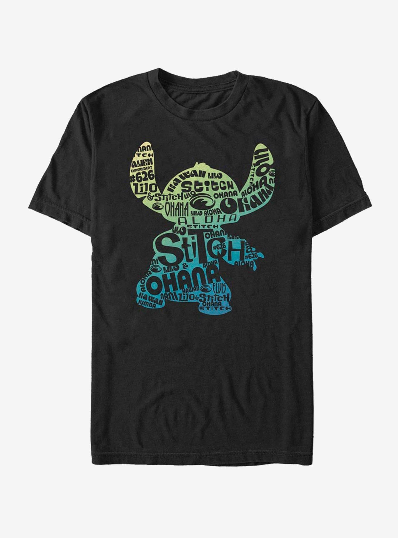 Disney Lilo & Stitch Stitch Fill T-Shirt | Trending Graphic Tee For Fans