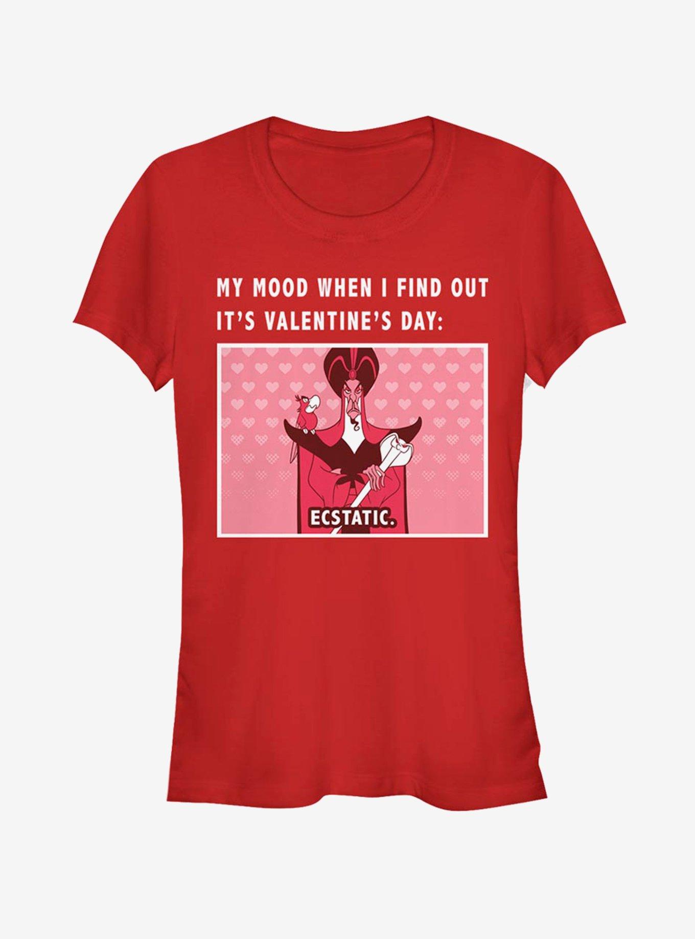 Disney Aladdin Jafar Valentine Meme Girls T-Shirt | Trending Graphic Tee For Fans