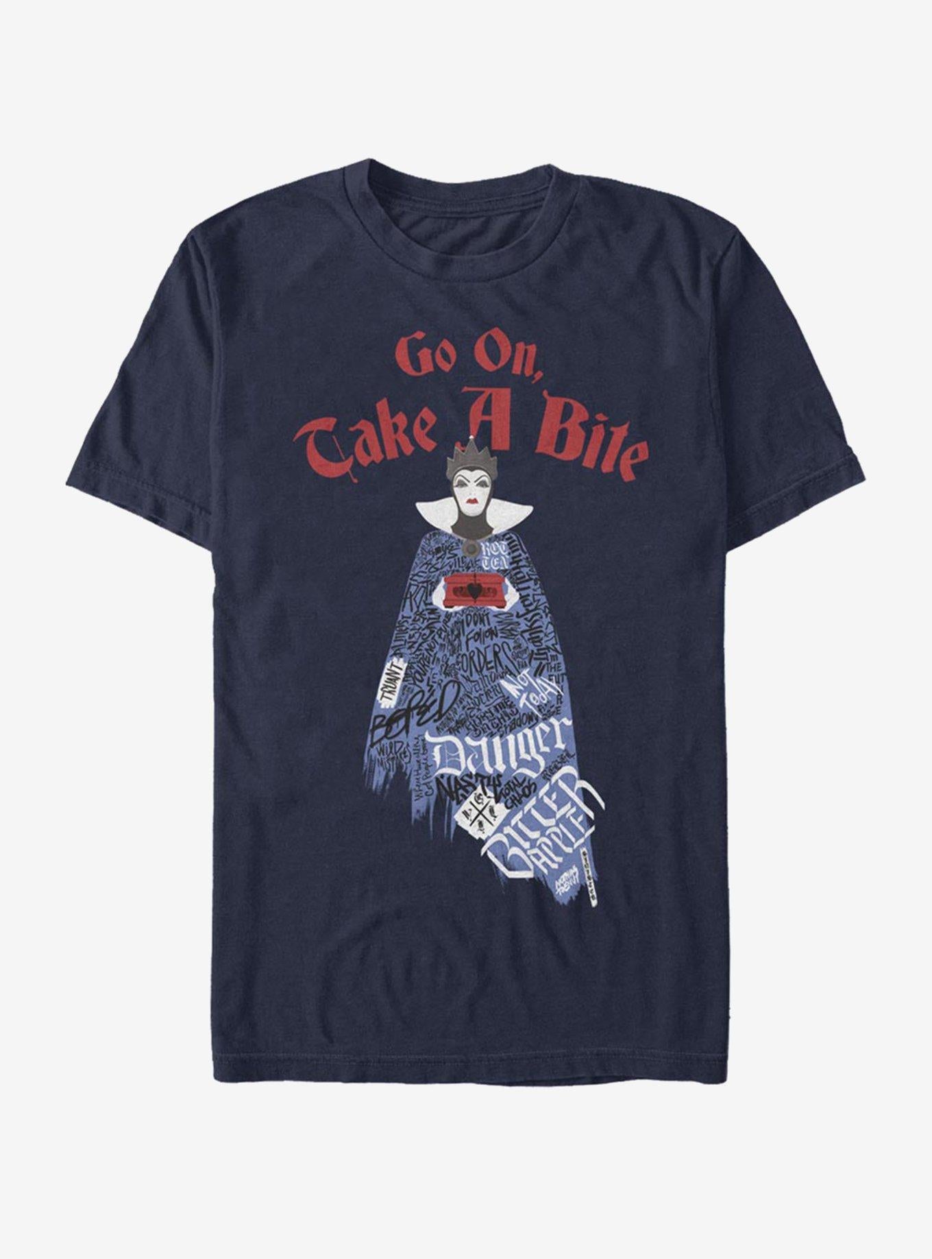 Disney Snow White Evil Queen Word Fill T-Shirt | Trending Graphic Tee For Fans