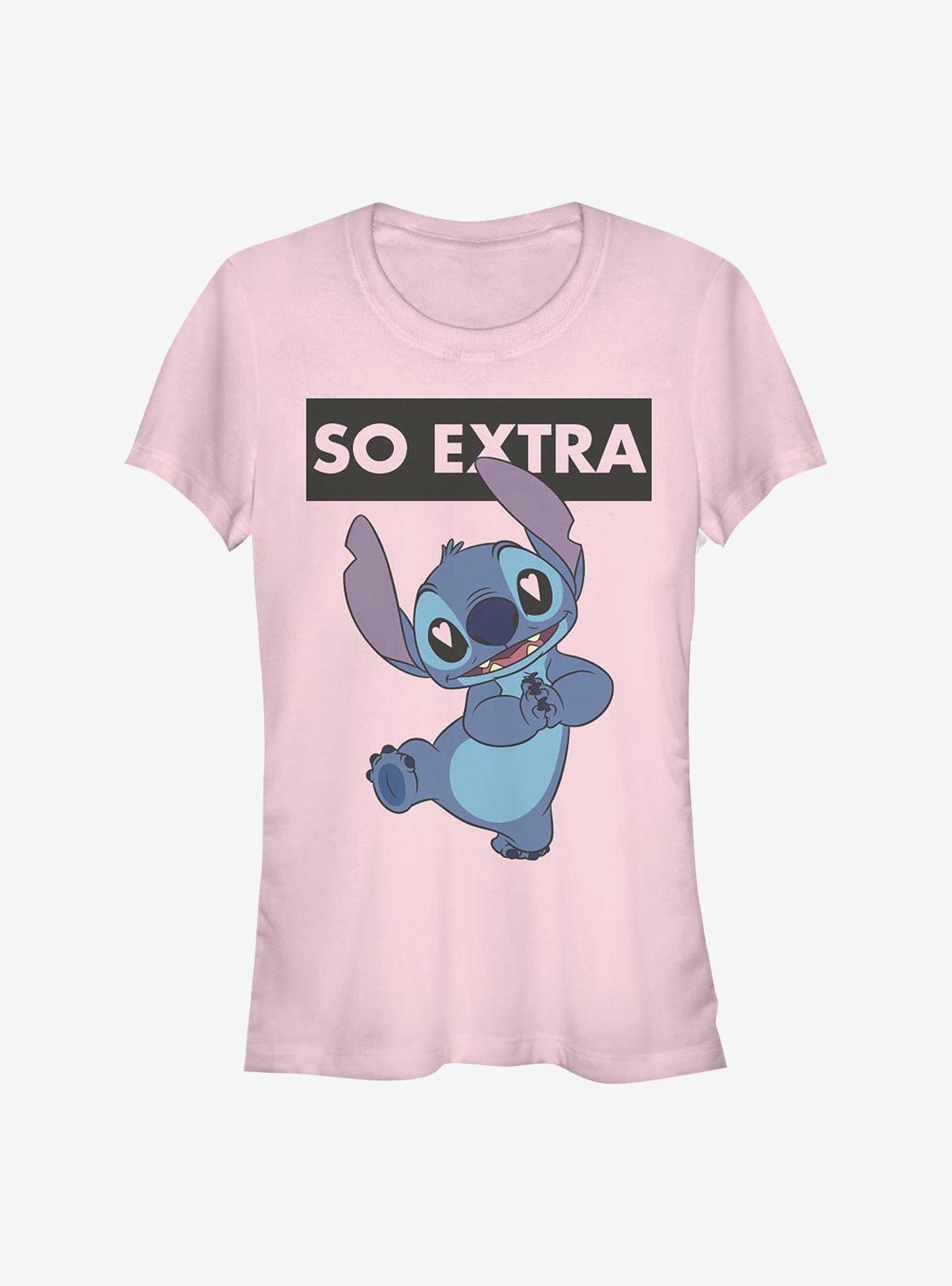 Disney Lilo & Stitch So Extra Girls T-Shirt | Trending Graphic Tee For Fans