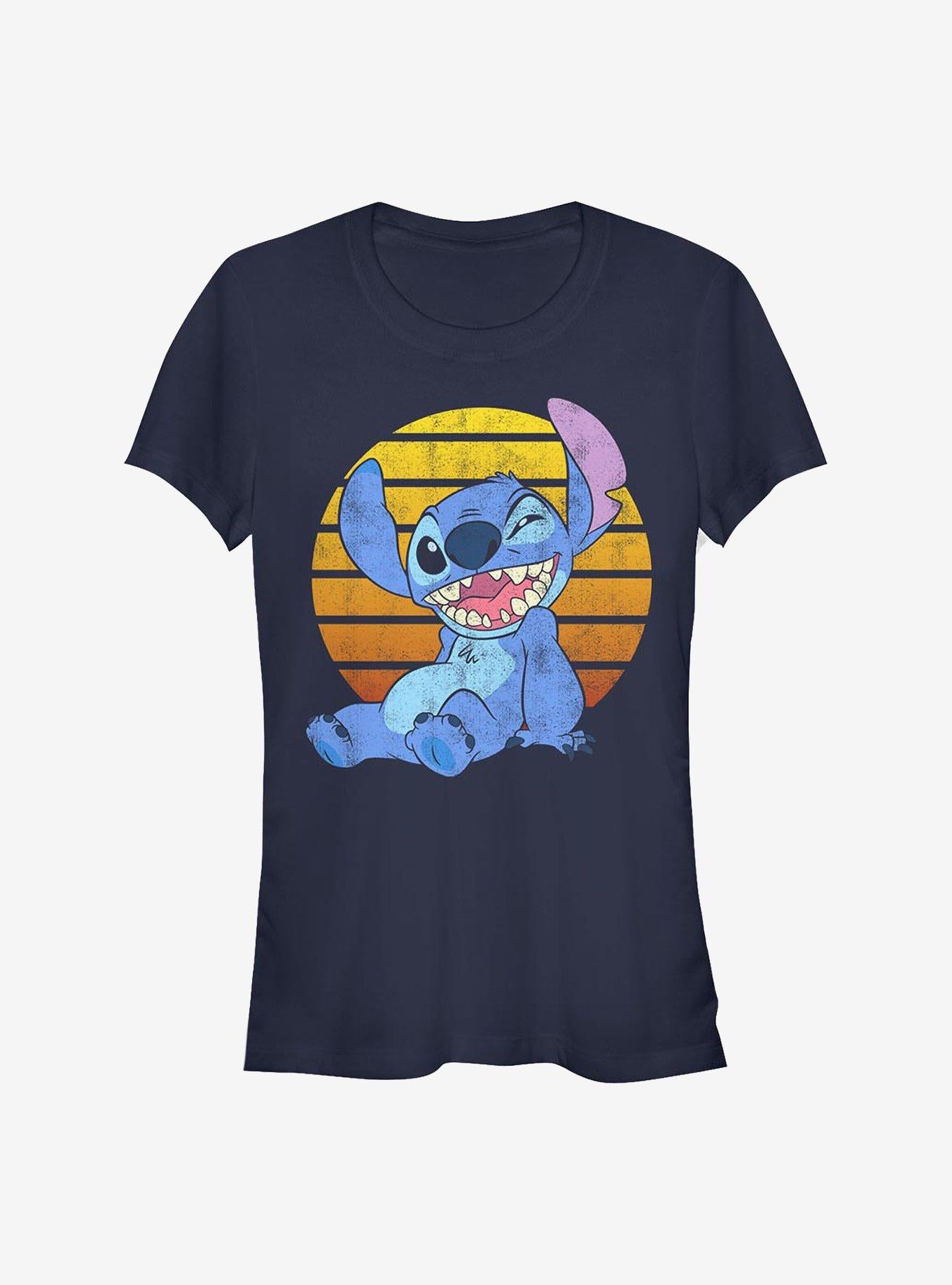 Disney Lilo & Stitch Bright Stitch Girls T-Shirt | Trending Graphic Tee For Fans