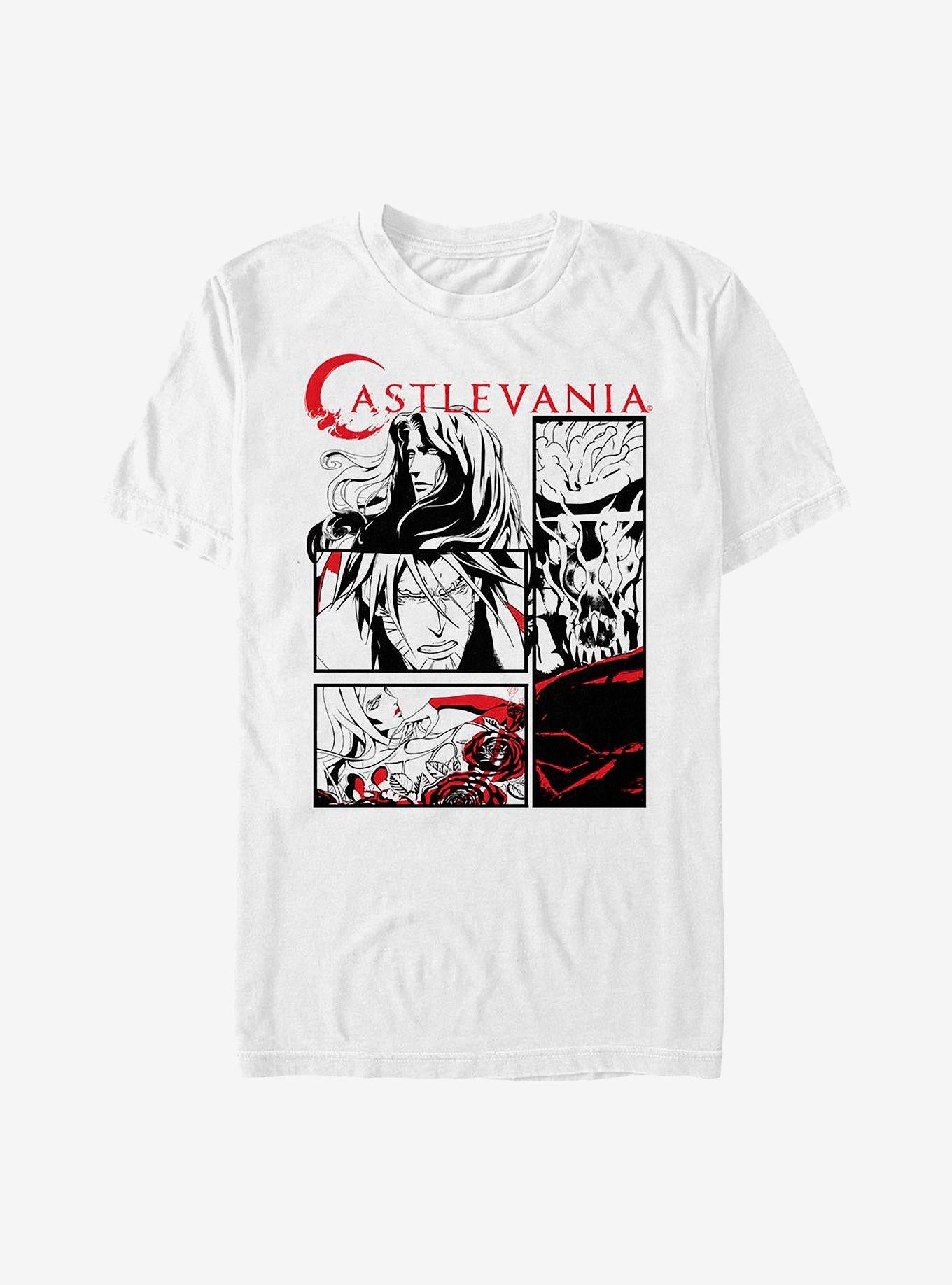 Castlevania Comic Style T-Shirt | Trending Graphic Tee For Fans