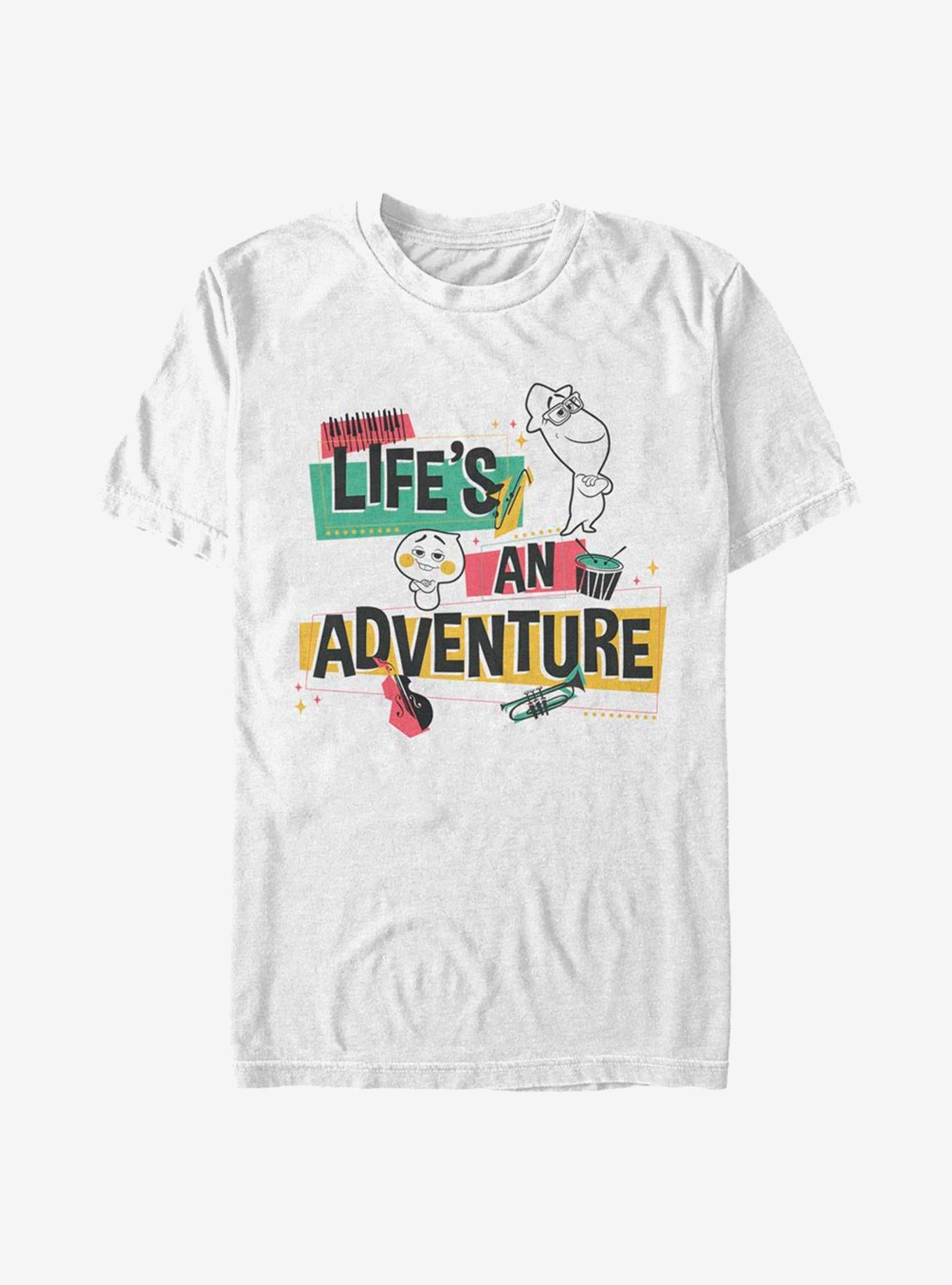Disney Pixar Soul Life's An Adventure T-Shirt | Trending Graphic Tee For Fans