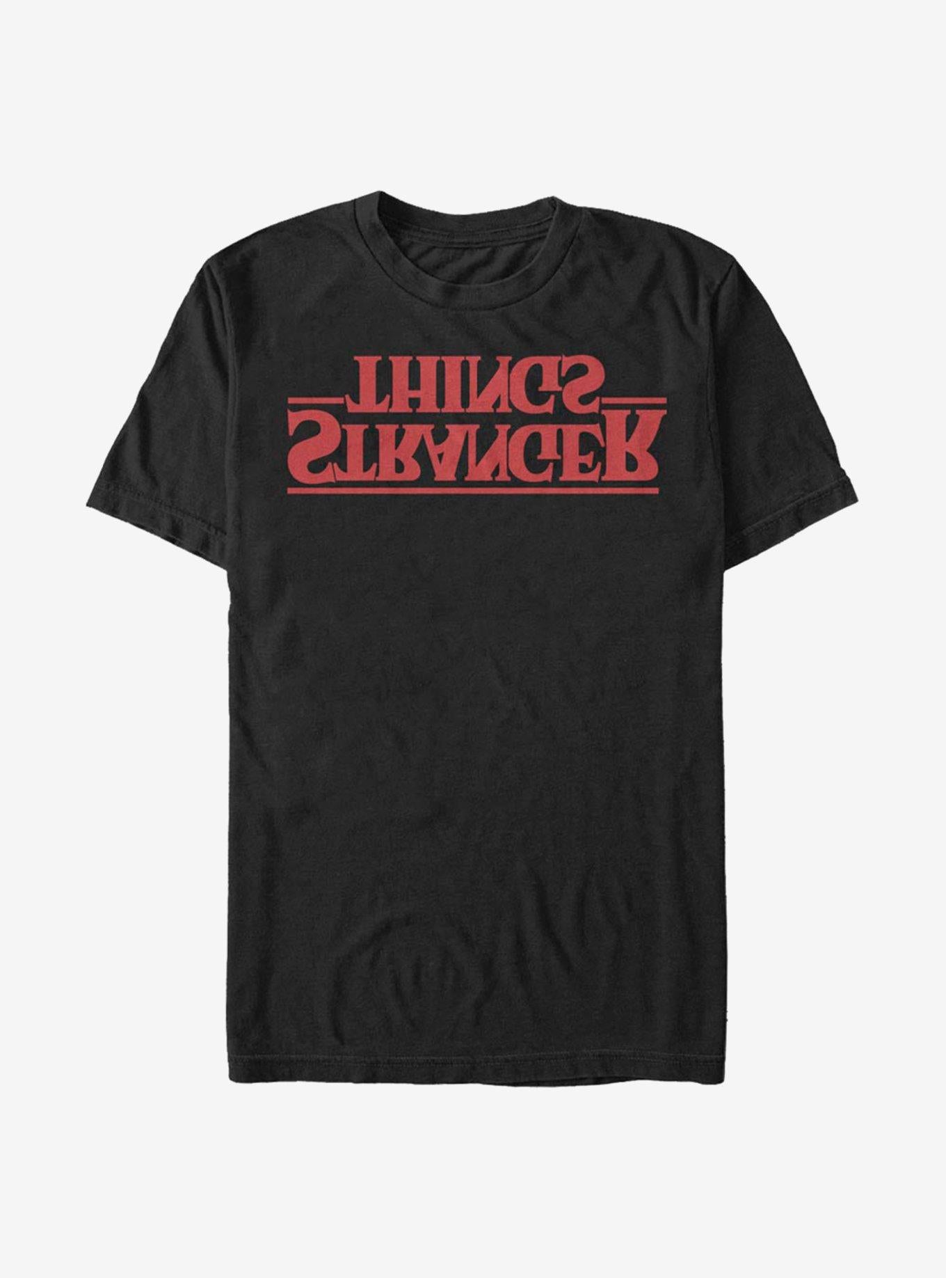 Extra Soft Stranger Things Stranger Upside Down Logo T-Shirt | Trending Graphic Tee For Fans