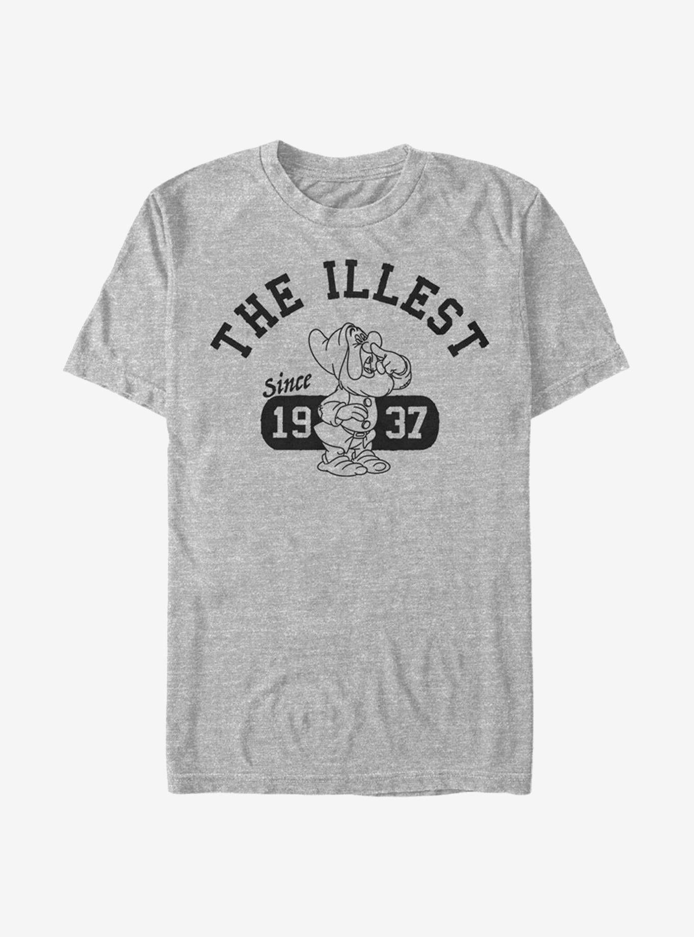 Disney Snow White And The Seven Dwarfs Illest Sneezy T-Shirt | Trending Graphic Tee For Fans