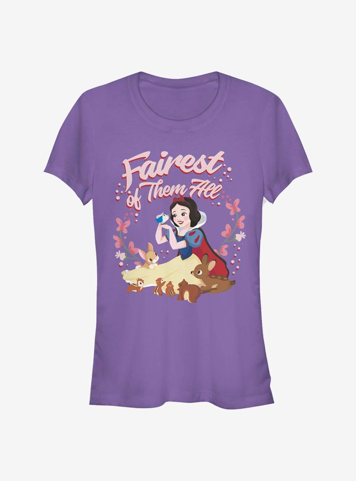 Disney Snow White And The Seven Dwarfs Magical Love Girls T-Shirt | Trending Graphic Tee For Fans