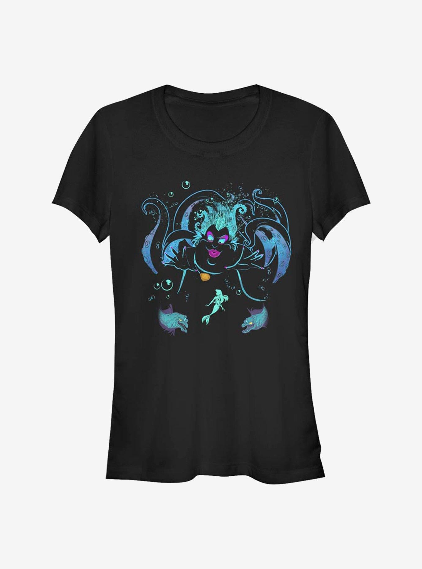 Disney The Little Mermaid Undulating Ursula Girls T-Shirt | Trending Graphic Tee For Fans