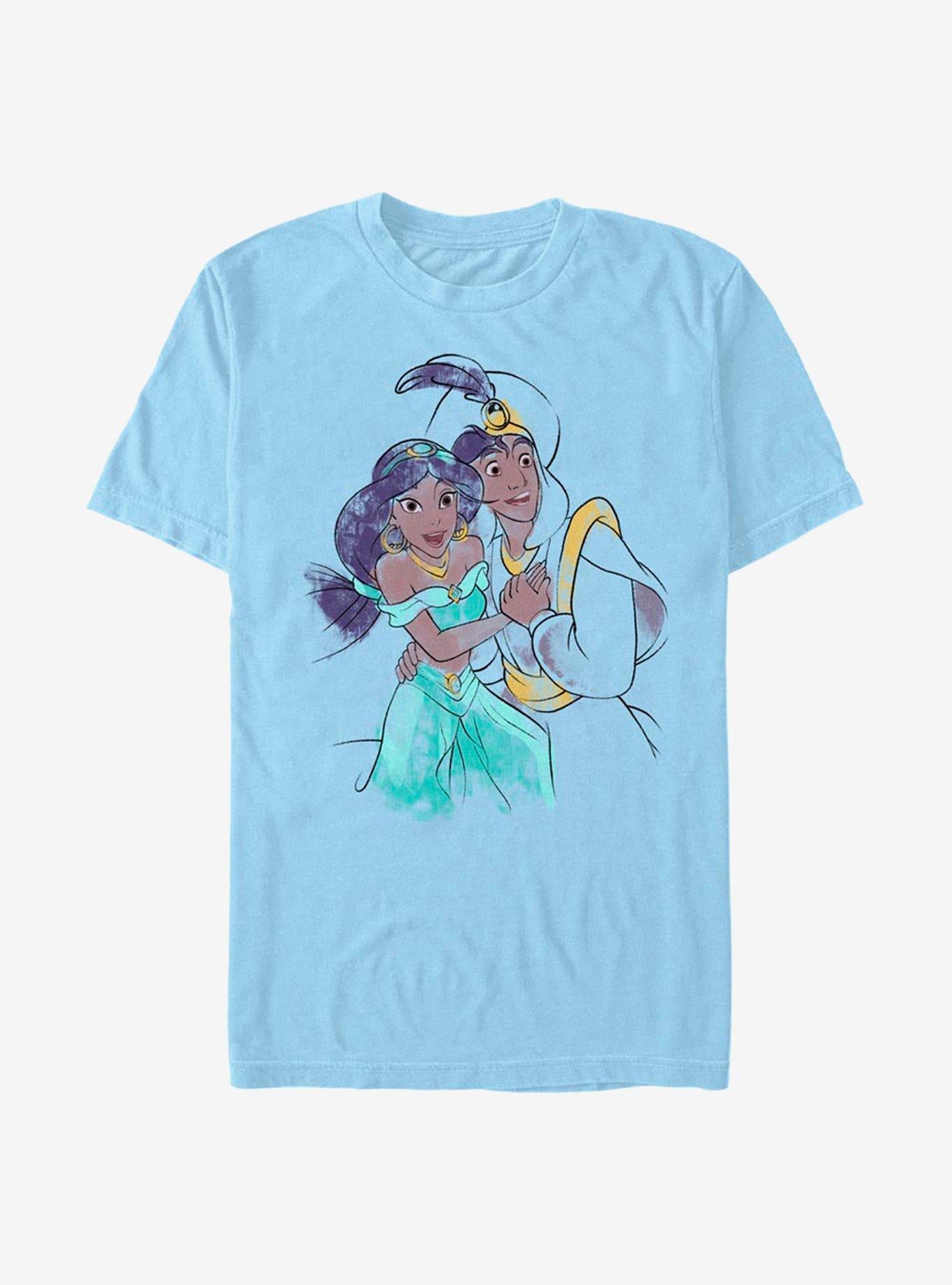 Disney Aladdin Jasmine And Ali T-Shirt | Trending Graphic Tee For Fans