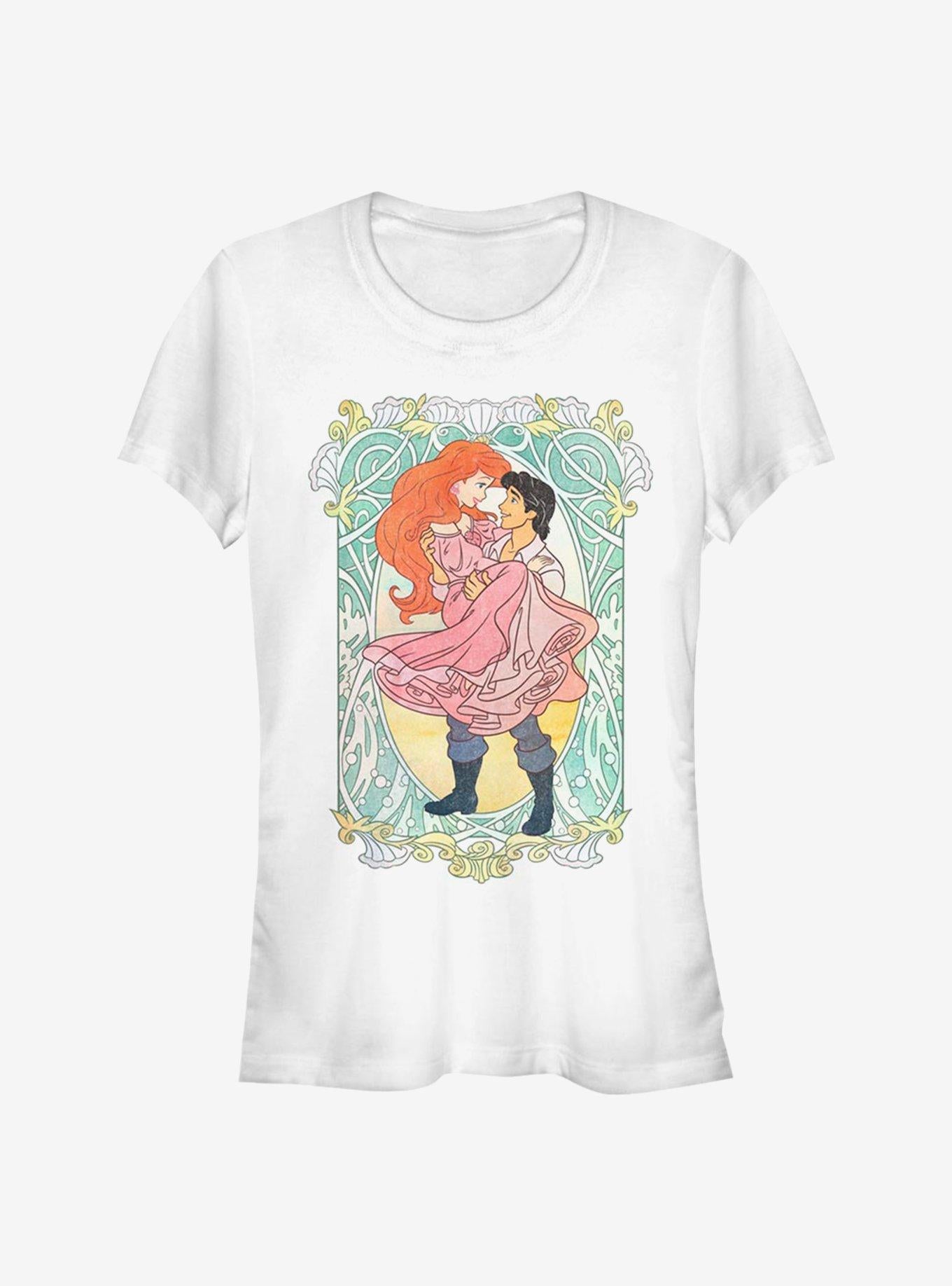 Disney The Little Mermaid Ariel Ever After Girls T-Shirt | Trending Graphic Tee For Fans