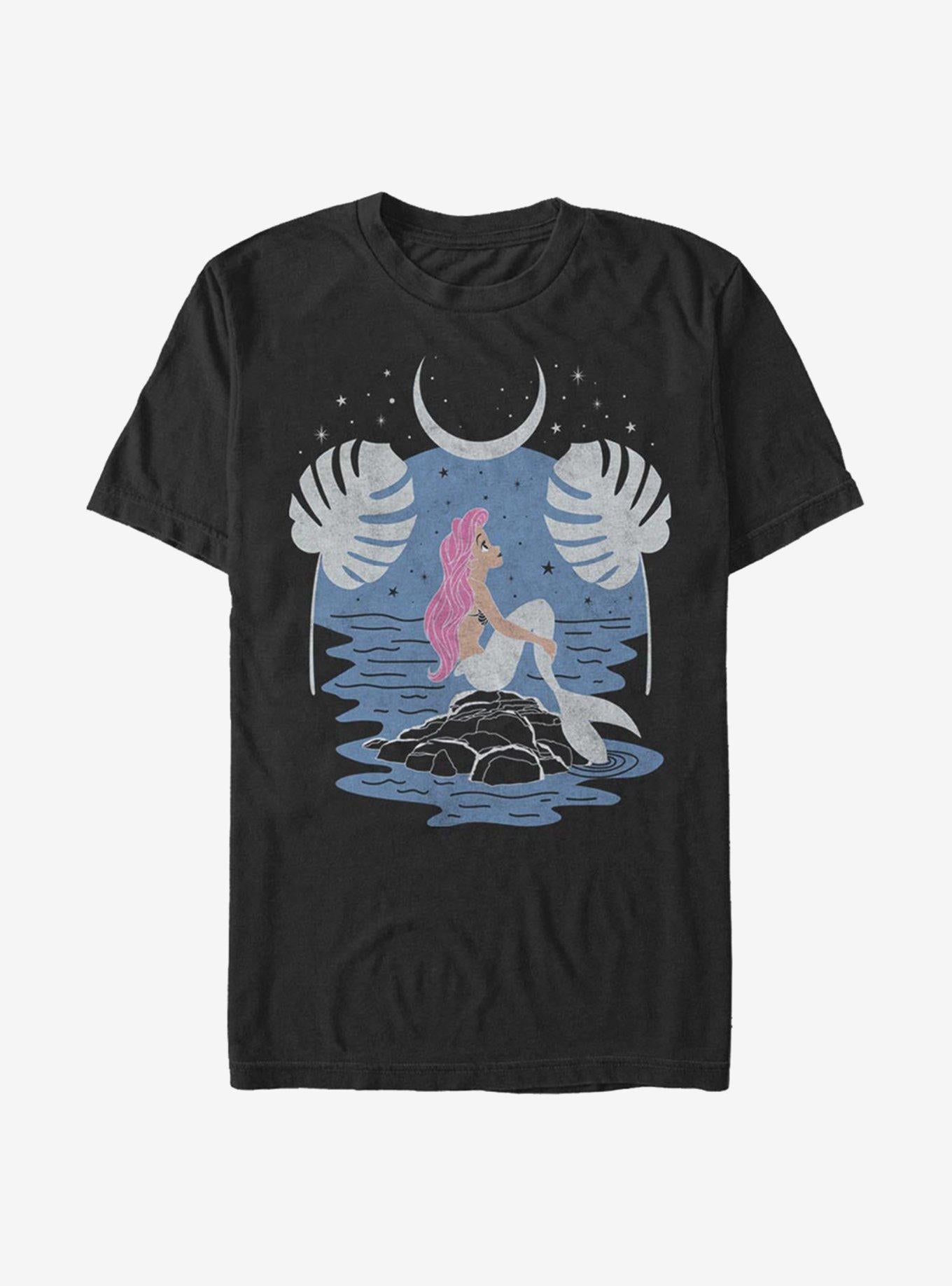 Disney The Little Mermaid Celestial Ariel T-Shirt | Trending Graphic Tee For Fans