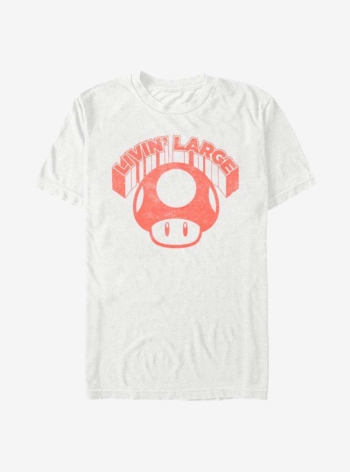 Super Mario Living Large T-Shirt | Trending Graphic Tee For Fans