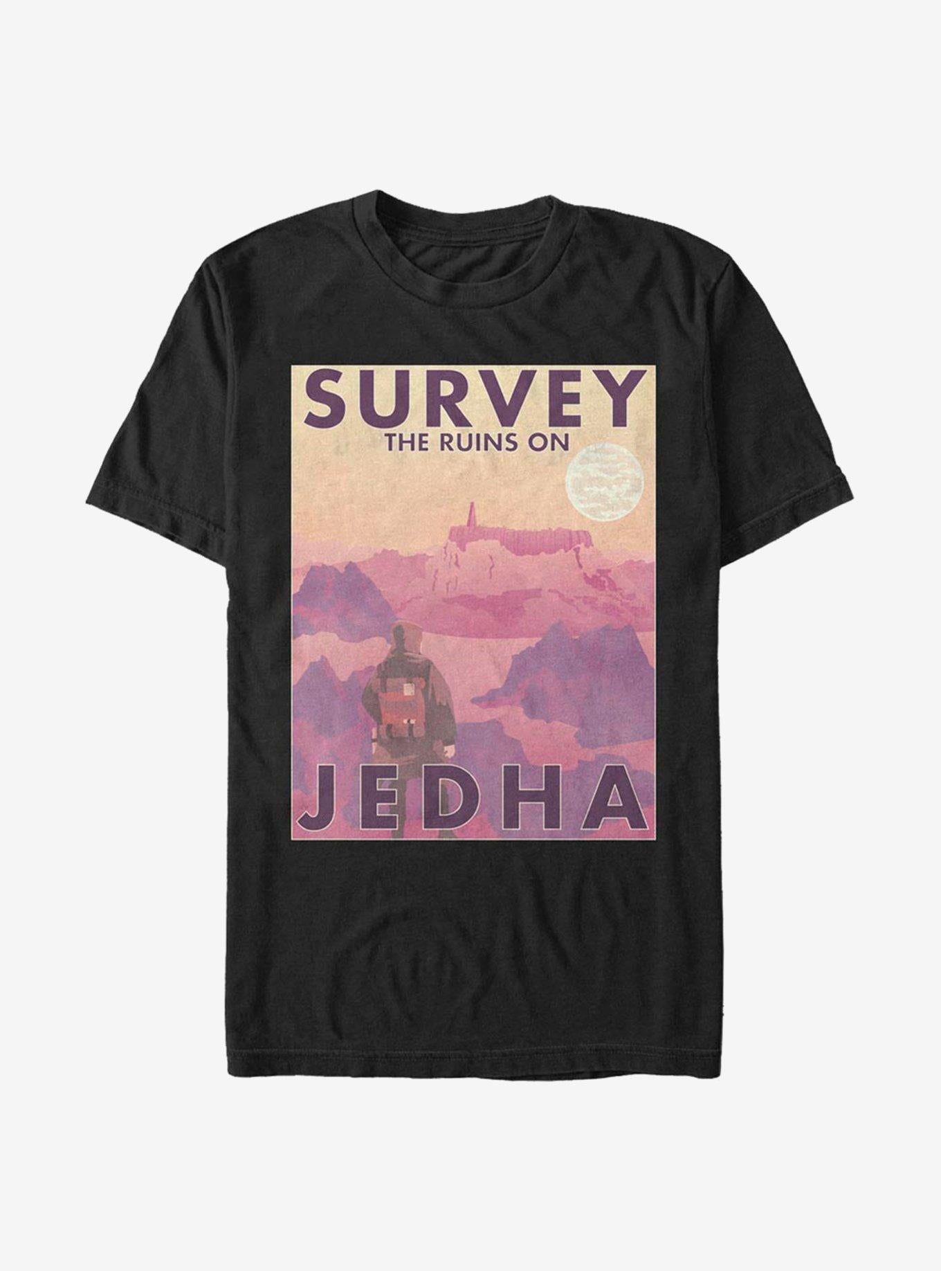 Star Wars Explore Jedha T-Shirt | Trending Graphic Tee For Fans