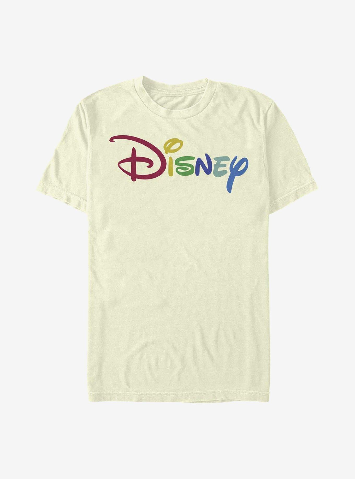 Disney Colorful Classic Logo T-Shirt | Trending Graphic Tee For Fans