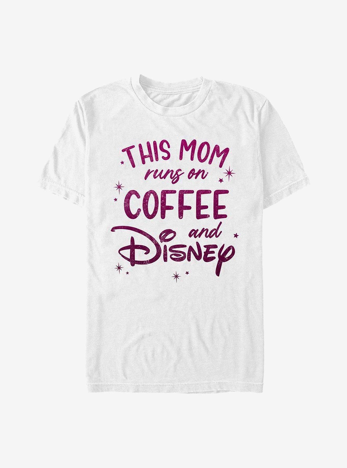 Disney Coffee And Disney T-Shirt | Trending Graphic Tee For Fans