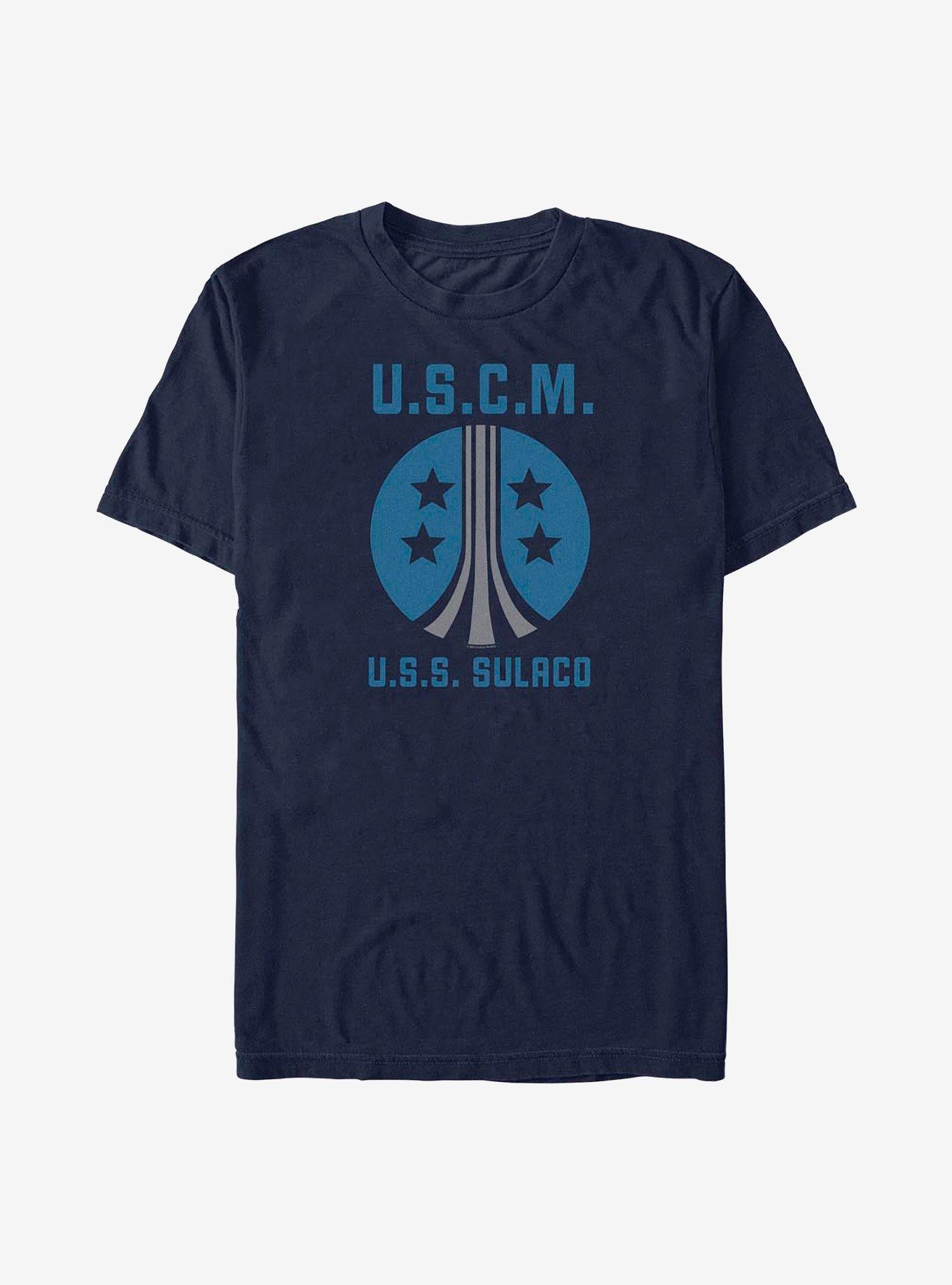 Alien U.S.C.M. Logo T-Shirt | Trending Graphic Tee For Fans