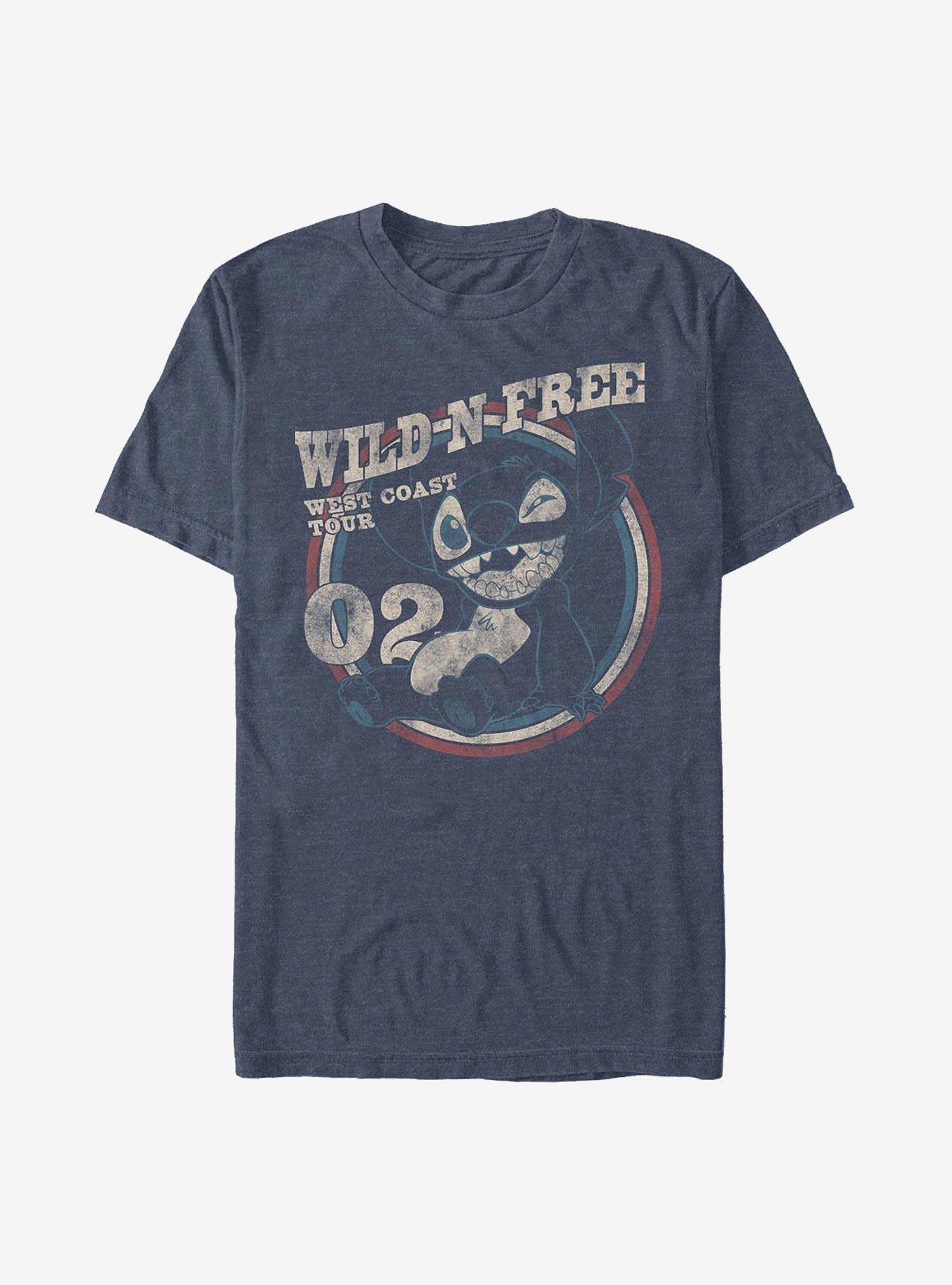 Disney Lilo & Stitch America Circle T-Shirt | Trending Graphic Tee For Fans