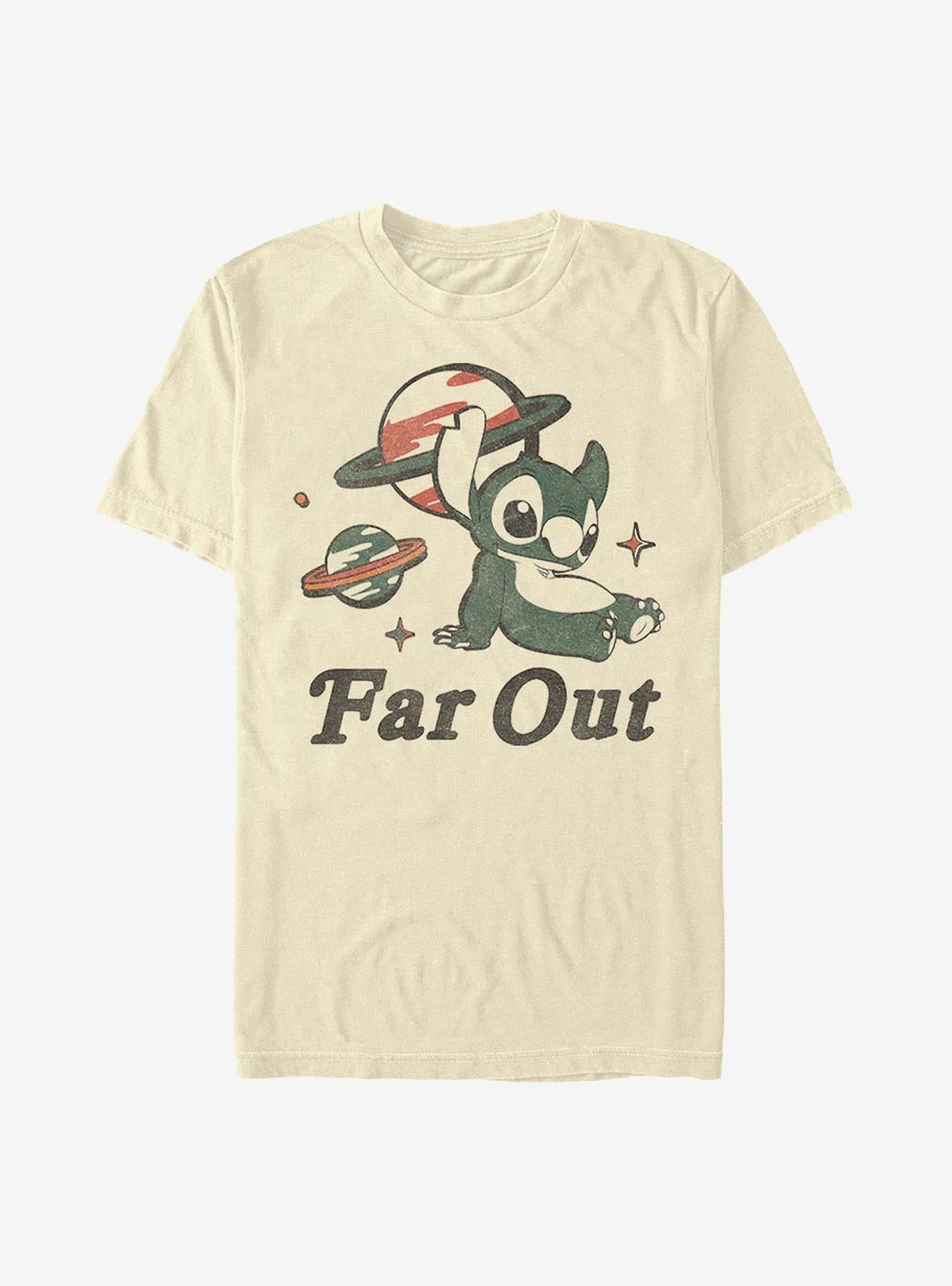 Disney Lilo & Stitch Far Out Stitch T-Shirt | Trending Graphic Tee For Fans