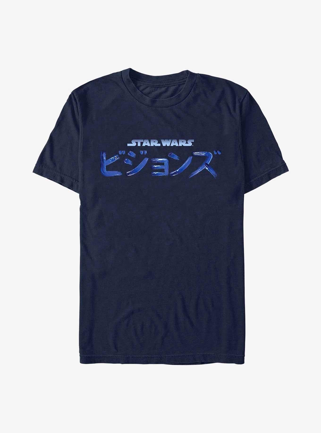 Star Wars Visions Large Kanji Logo T-Shirt | Trending Graphic Tee For Fans