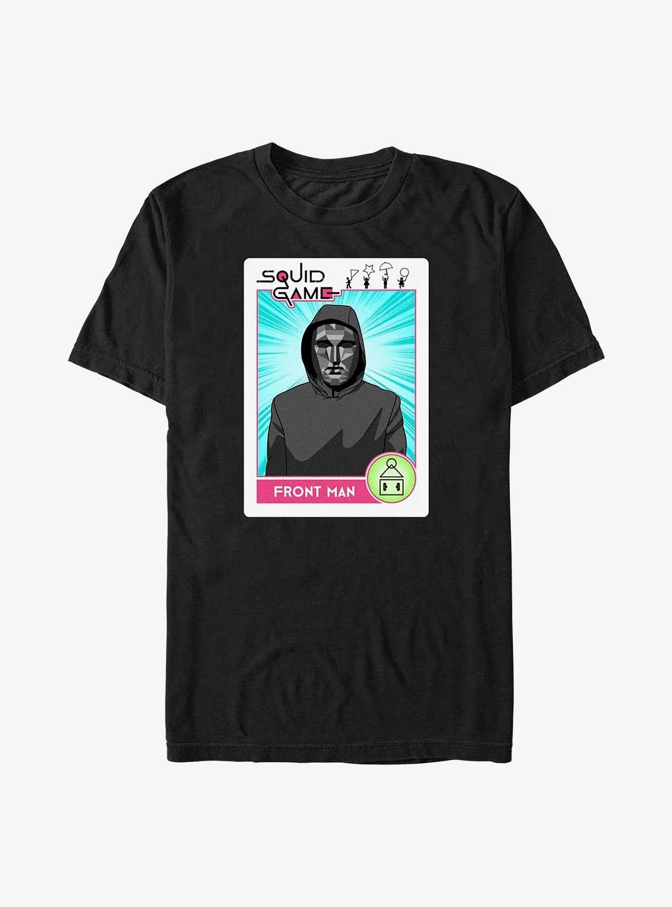 Squid Game Front Man Card T-Shirt | Trending Graphic Tee For Fans