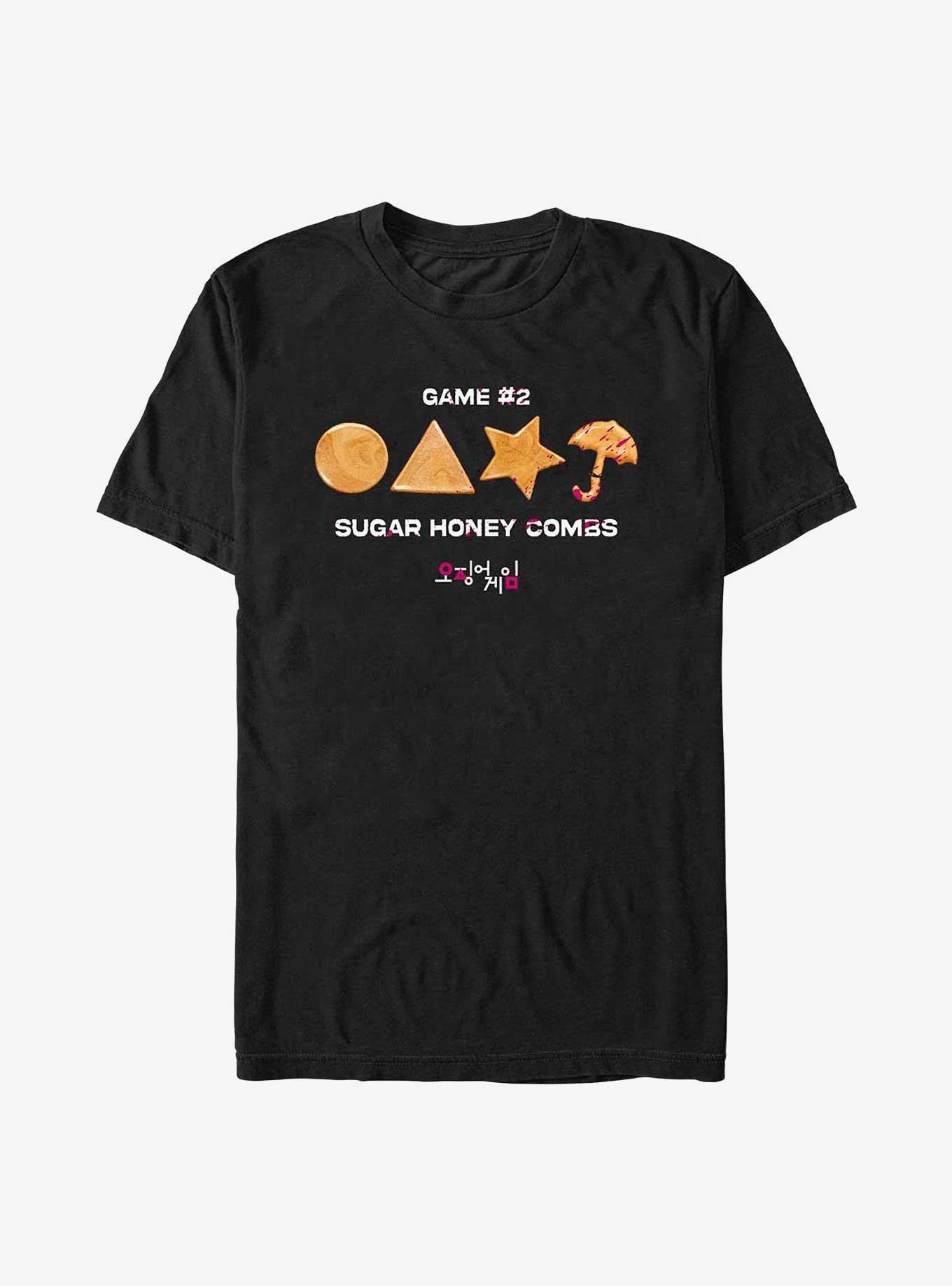 Squid Game Blood Spatter Honey T-Shirt | Trending Graphic Tee For Fans