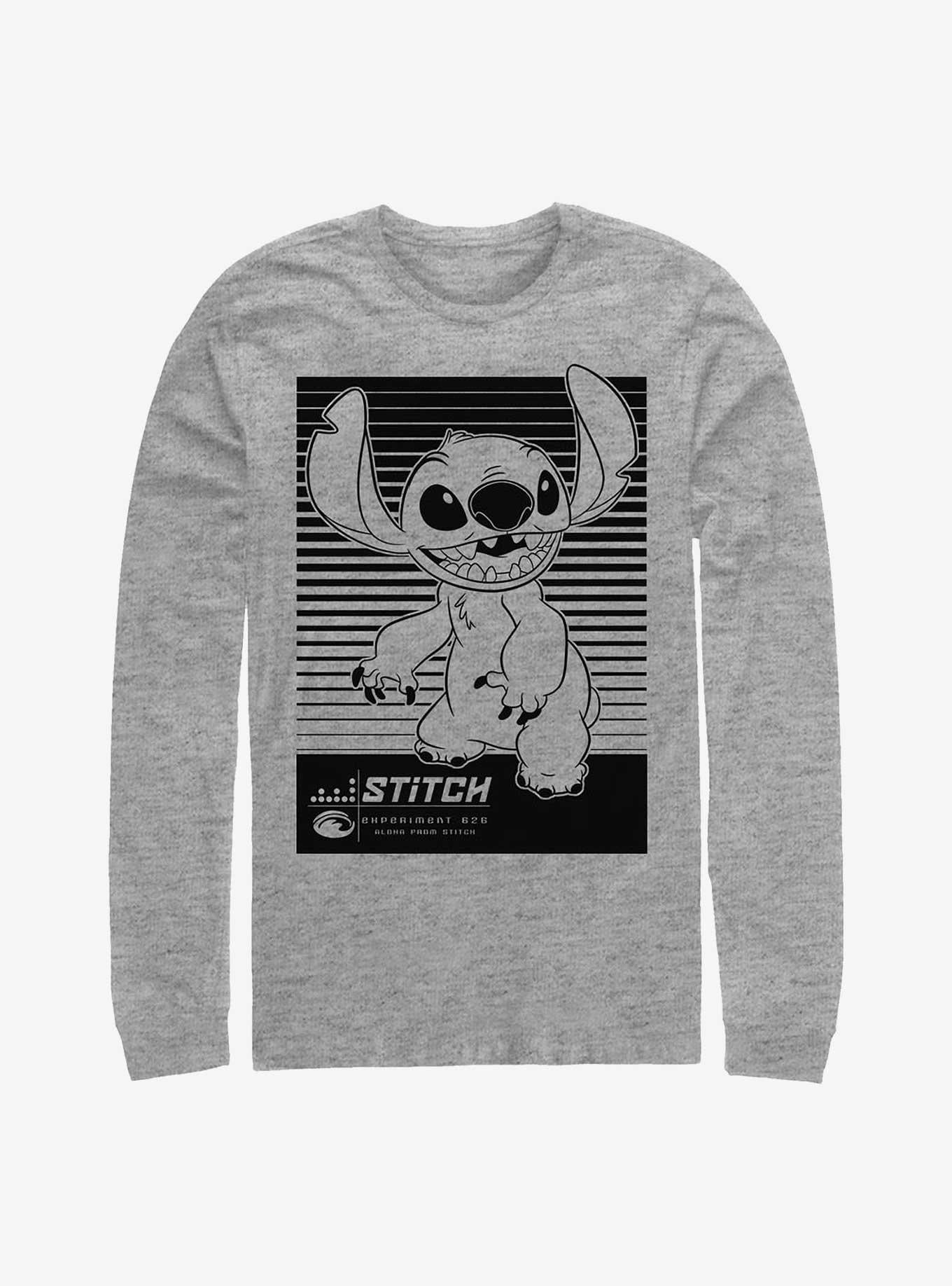 Disney Lilo & Stitch Experiment 626 Long-Sleeve T-Shirt | Trending Graphic Tee For Fans