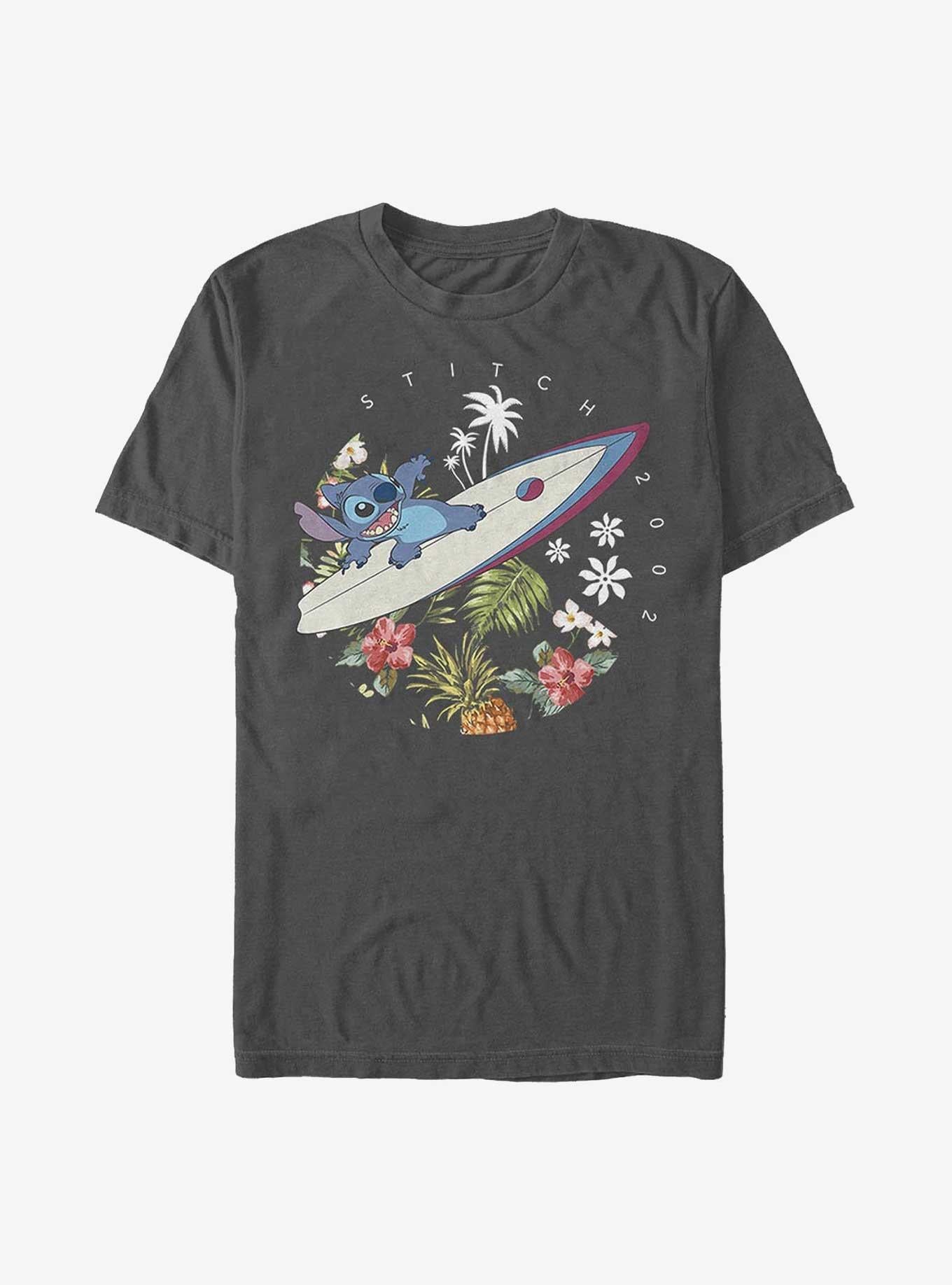 Disney Lilo & Stitch Surfer Dude T-Shirt | Trending Graphic Tee For Fans