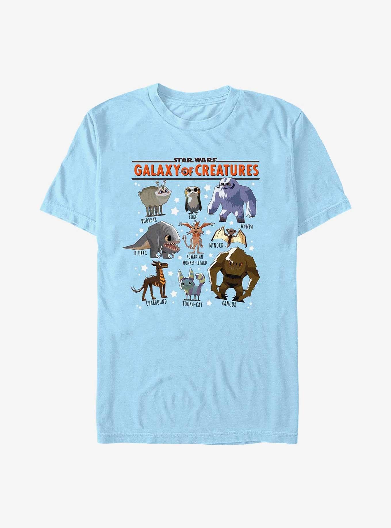 Star Wars Galaxy Of Creatures Creature Textbook T-Shirt | Trending Graphic Tee For Fans