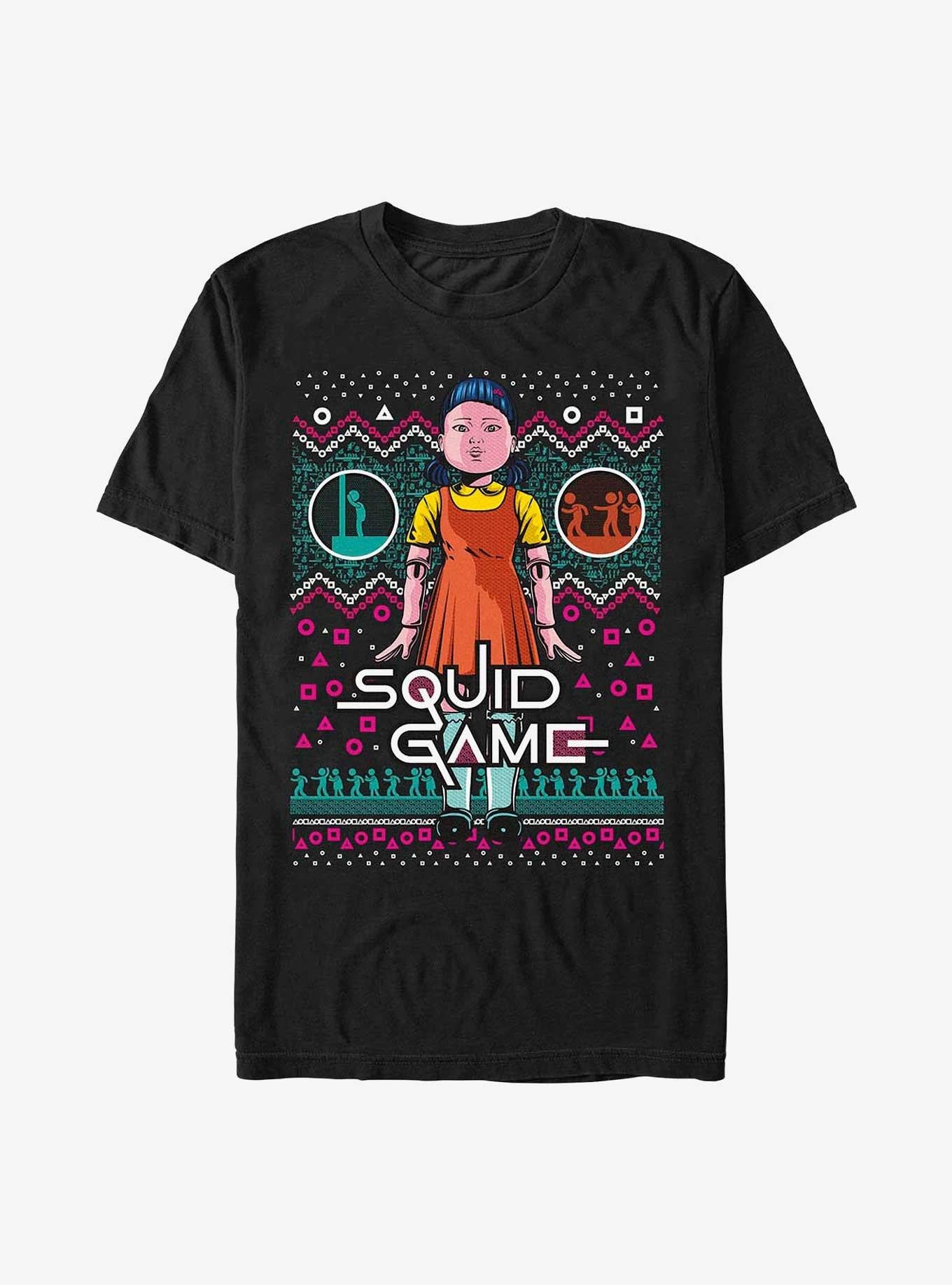 Squid Game Red Light Green T-Shirt | Trending Graphic Tee For Fans