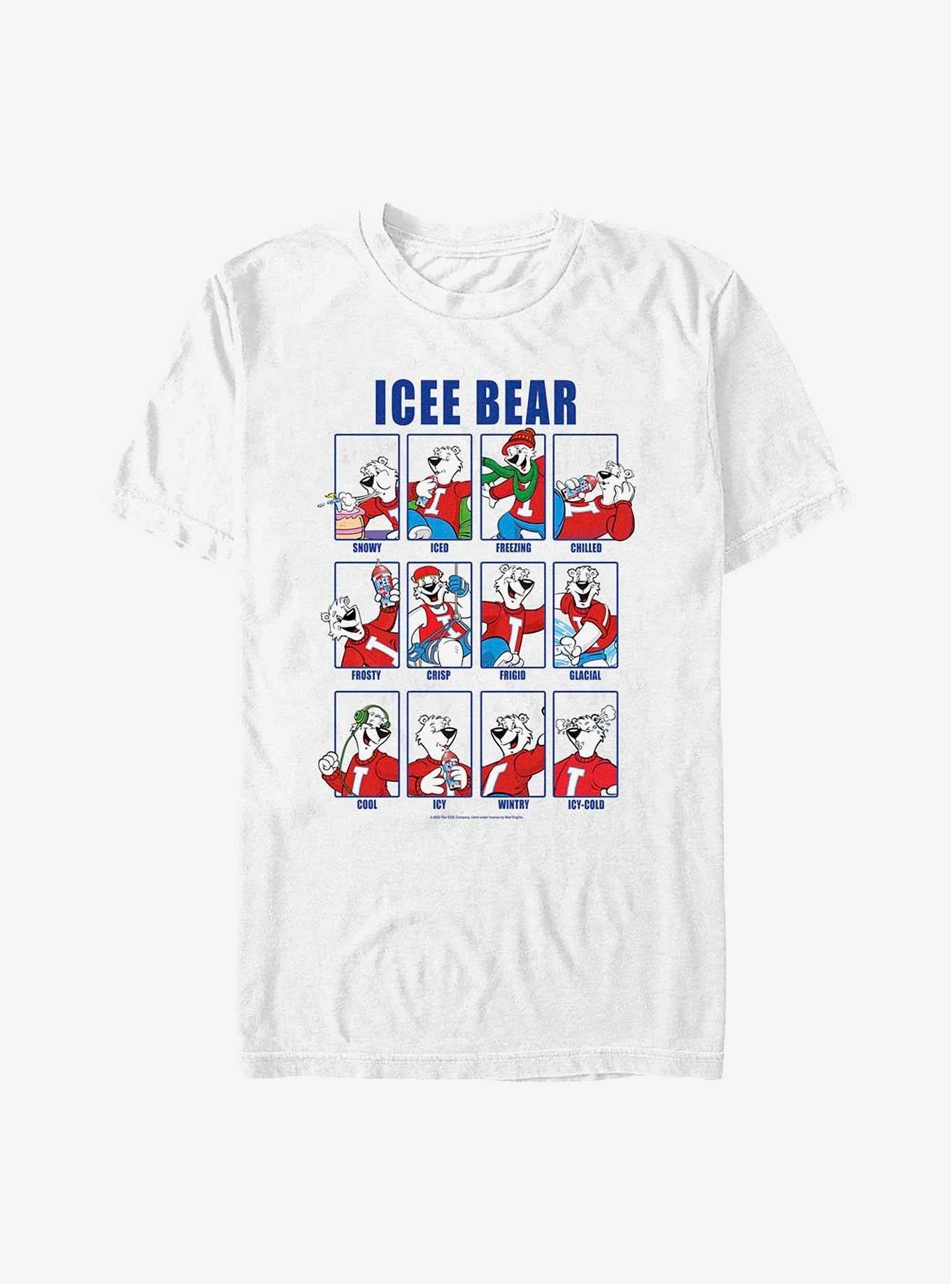 Icee Bear Expressions T-Shirt | Trending Graphic Tee For Fans