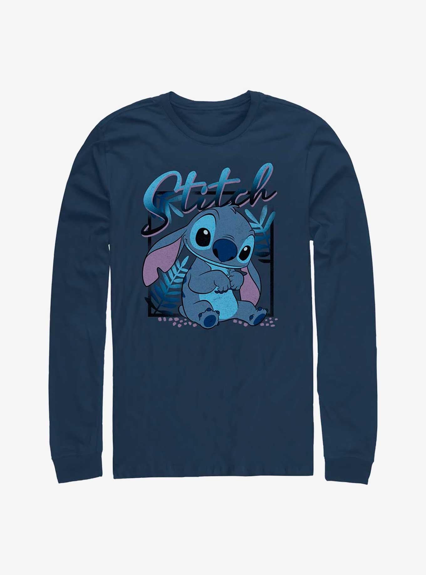 Disney Lilo & Stitch Blue Boy Long Sleeve T-Shirt | Trending Graphic Tee For Fans