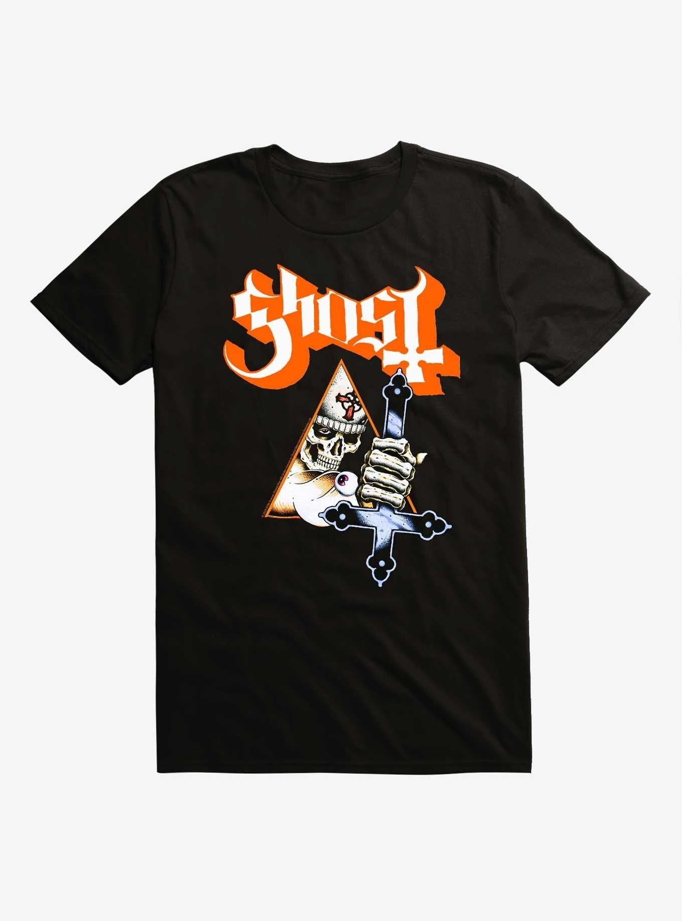 Ghost A Clockwork Crucifix T-Shirt | Trending Graphic Tee For Fans
