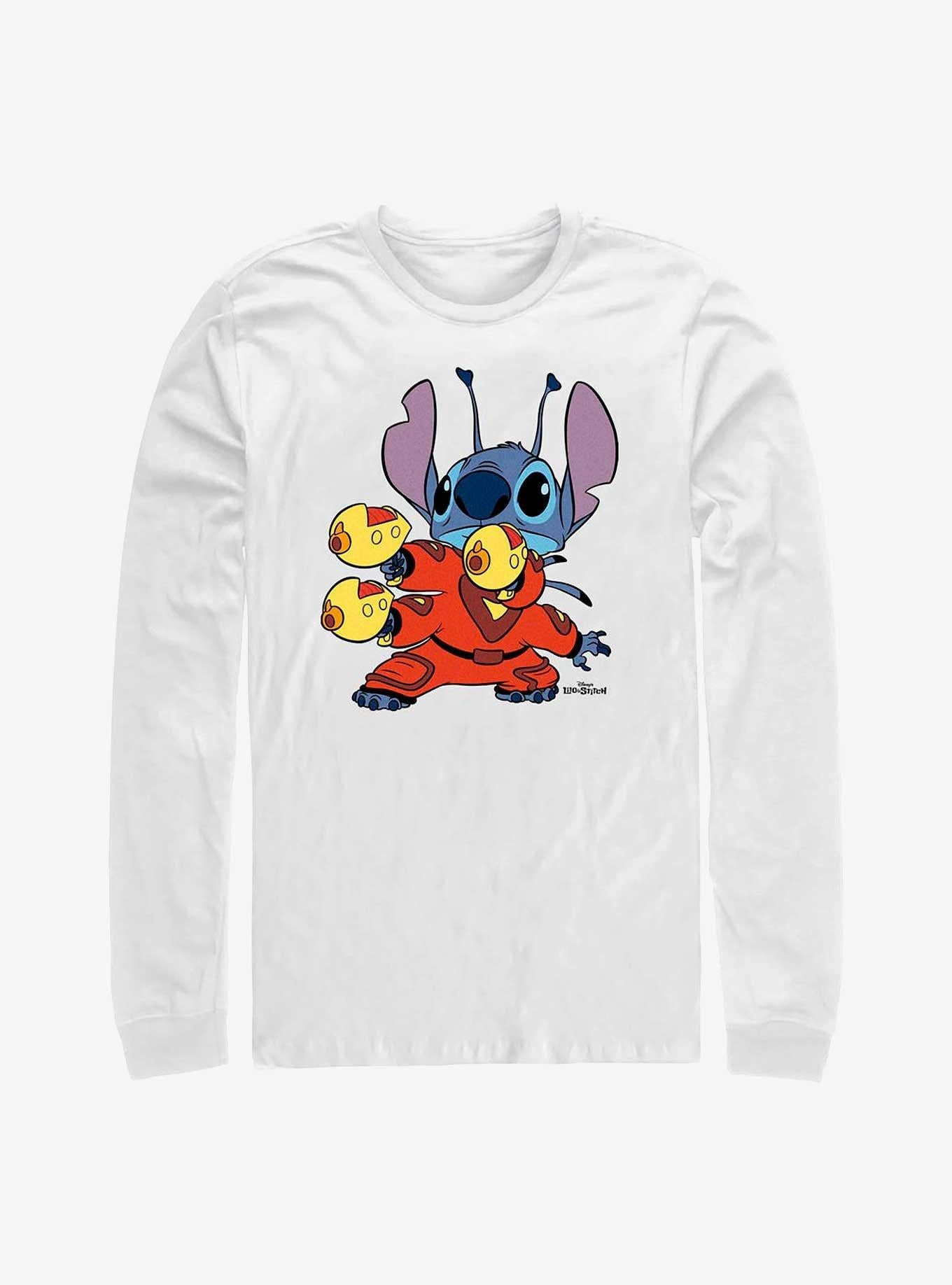 Disney Lilo & Stitch Stick 'Em Up Long-Sleeve T-Shirt | Trending Graphic Tee For Fans