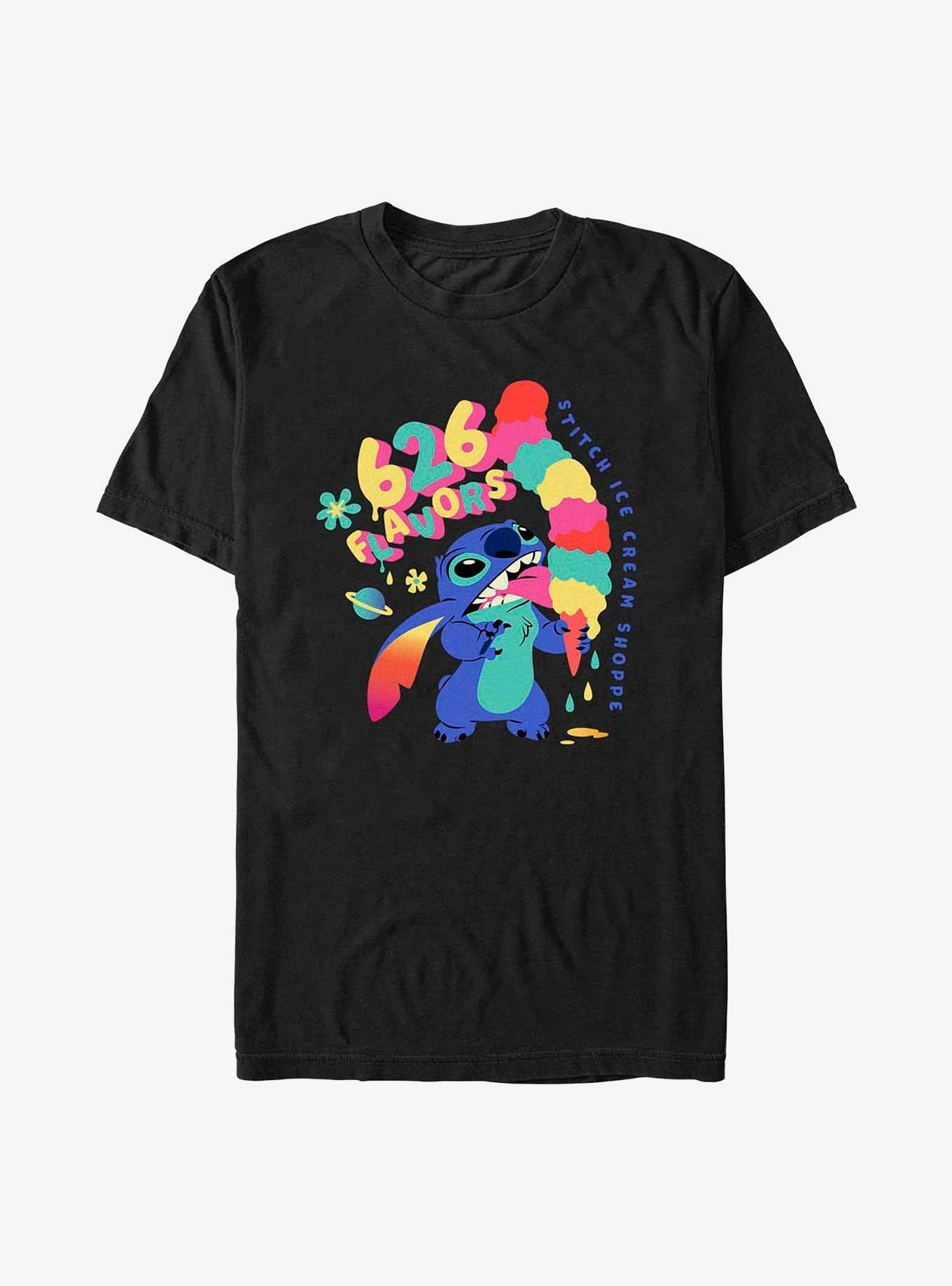 Disney Lilo & Stitch 626 Flavors T-Shirt | Trending Graphic Tee For Fans