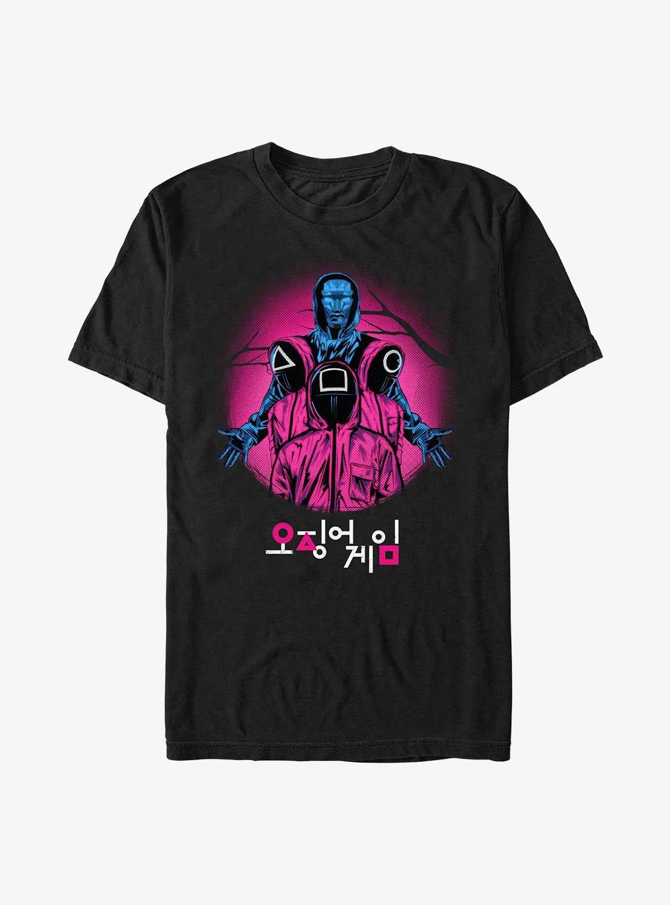 Squid Game Trio Haunt T-Shirt | Trending Graphic Tee For Fans