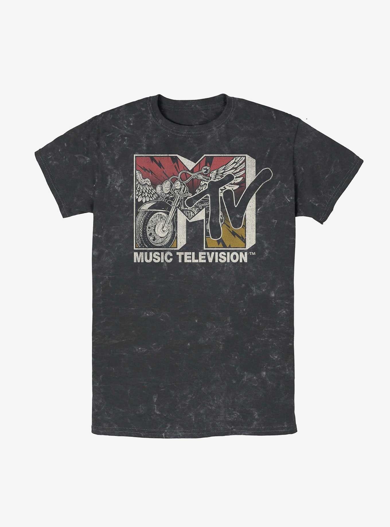 MTV Music Ride Mineral Wash T-Shirt | Trending Graphic Tee For Fans